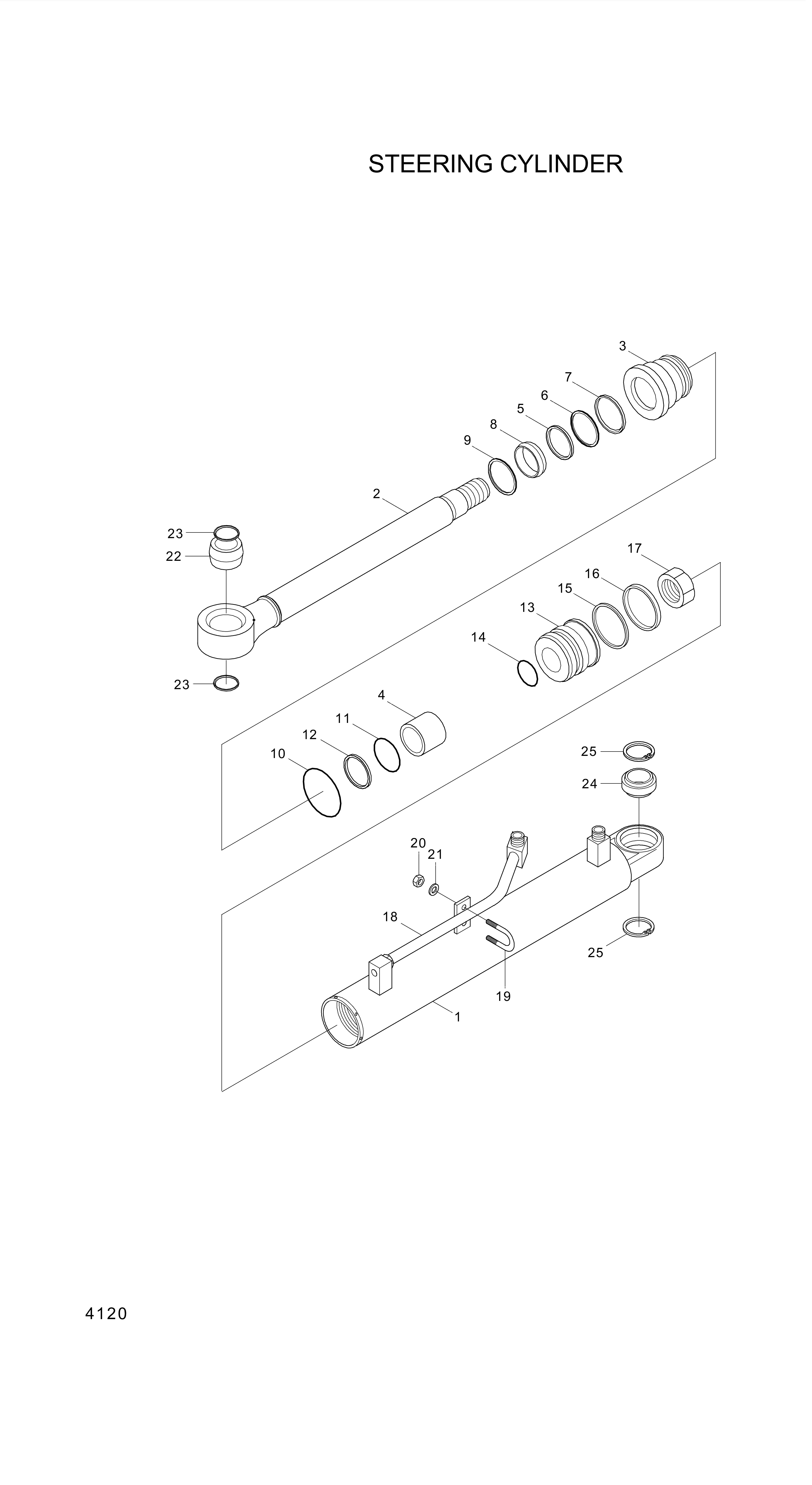 drawing for Hyundai Construction Equipment Y010-035045 - SEAL-DUST (figure 5)