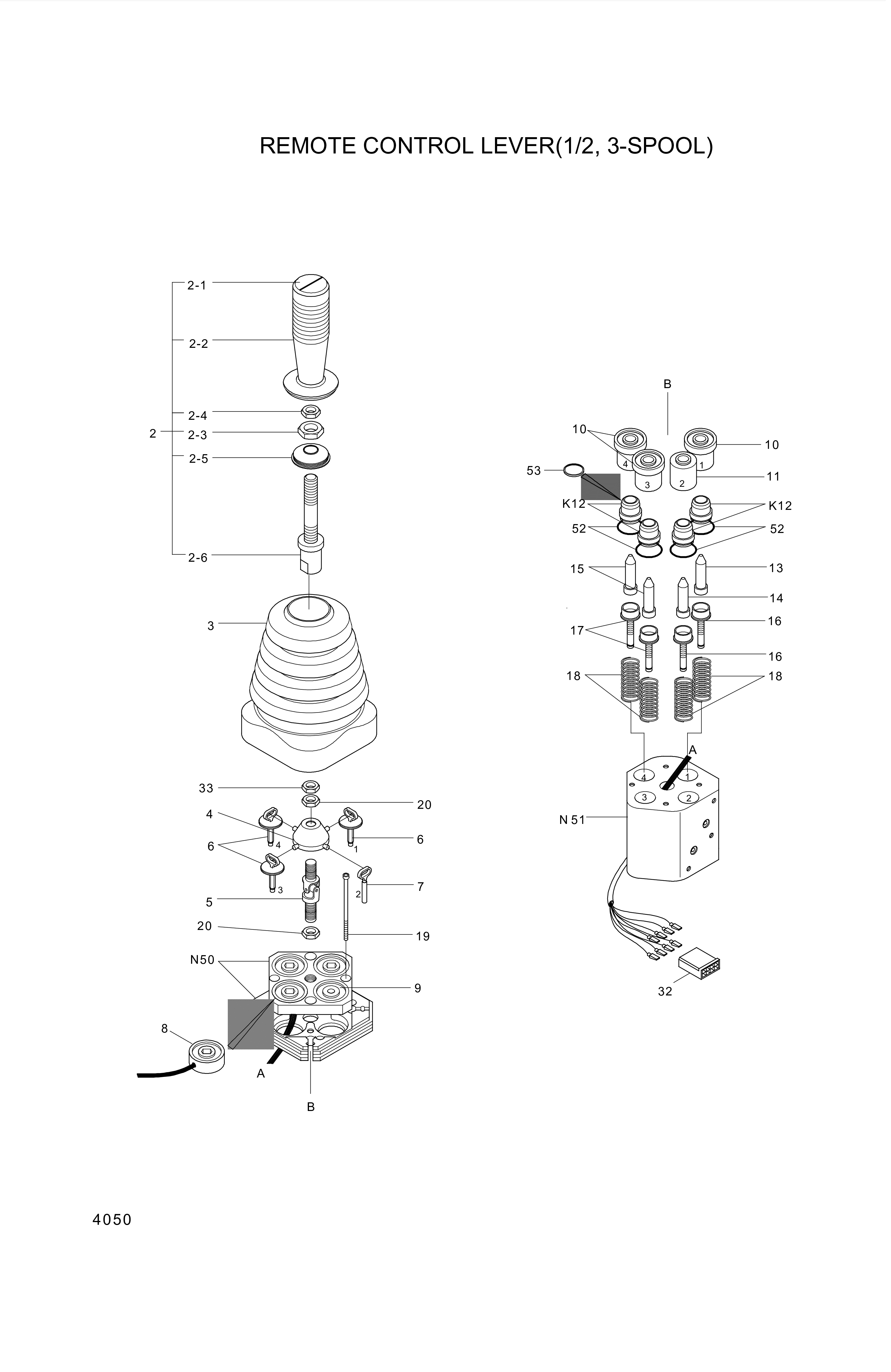 drawing for Hyundai Construction Equipment P9298000261 - Nut (figure 3)