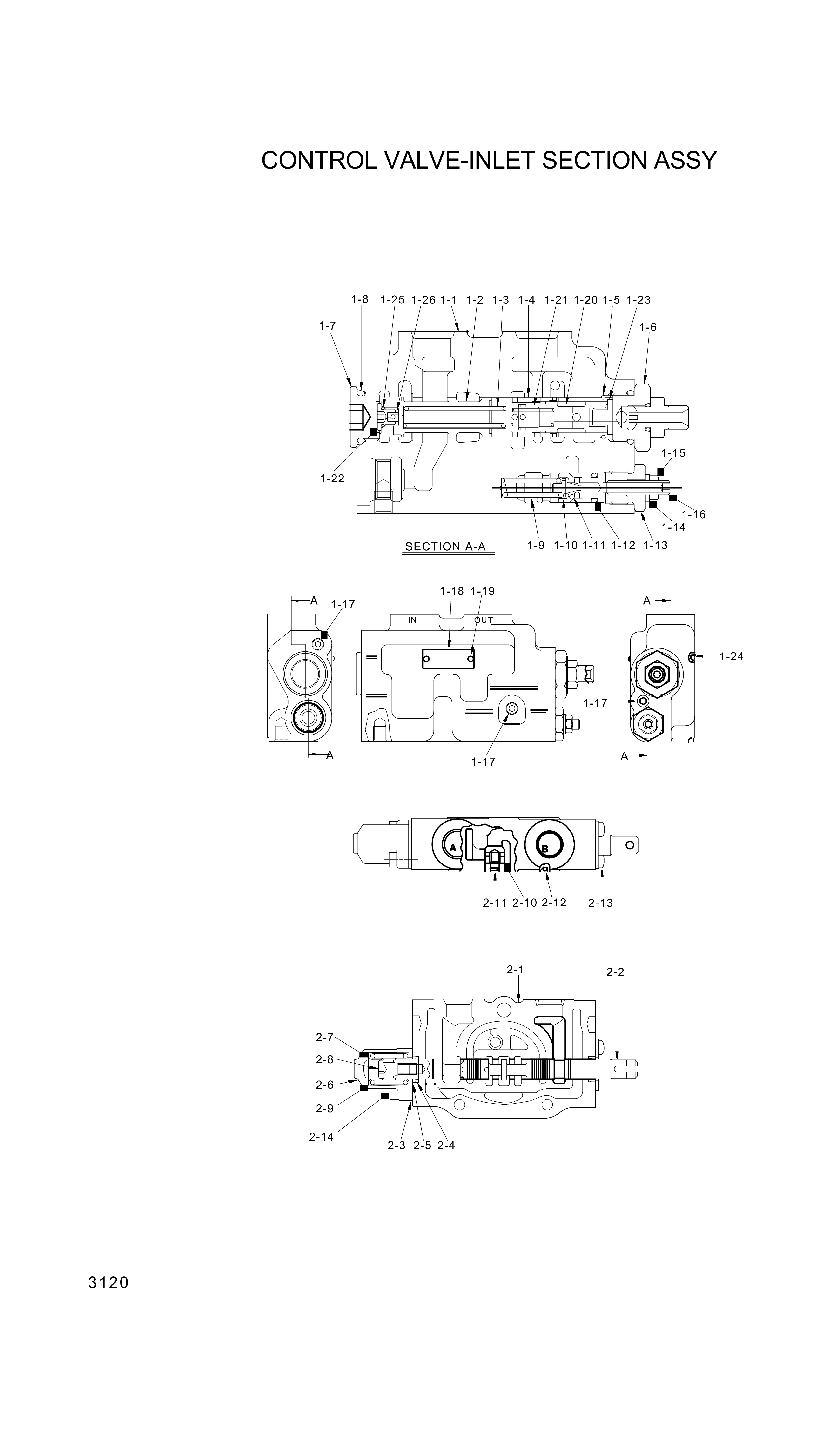 drawing for Hyundai Construction Equipment 9511302400 - O-Ring (figure 3)