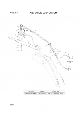 Technical drawing of Hyundai Construction Equipment P930-042049 HOSE ASSY-ORFS&amp;THD with dimensions and layout (figure 5)