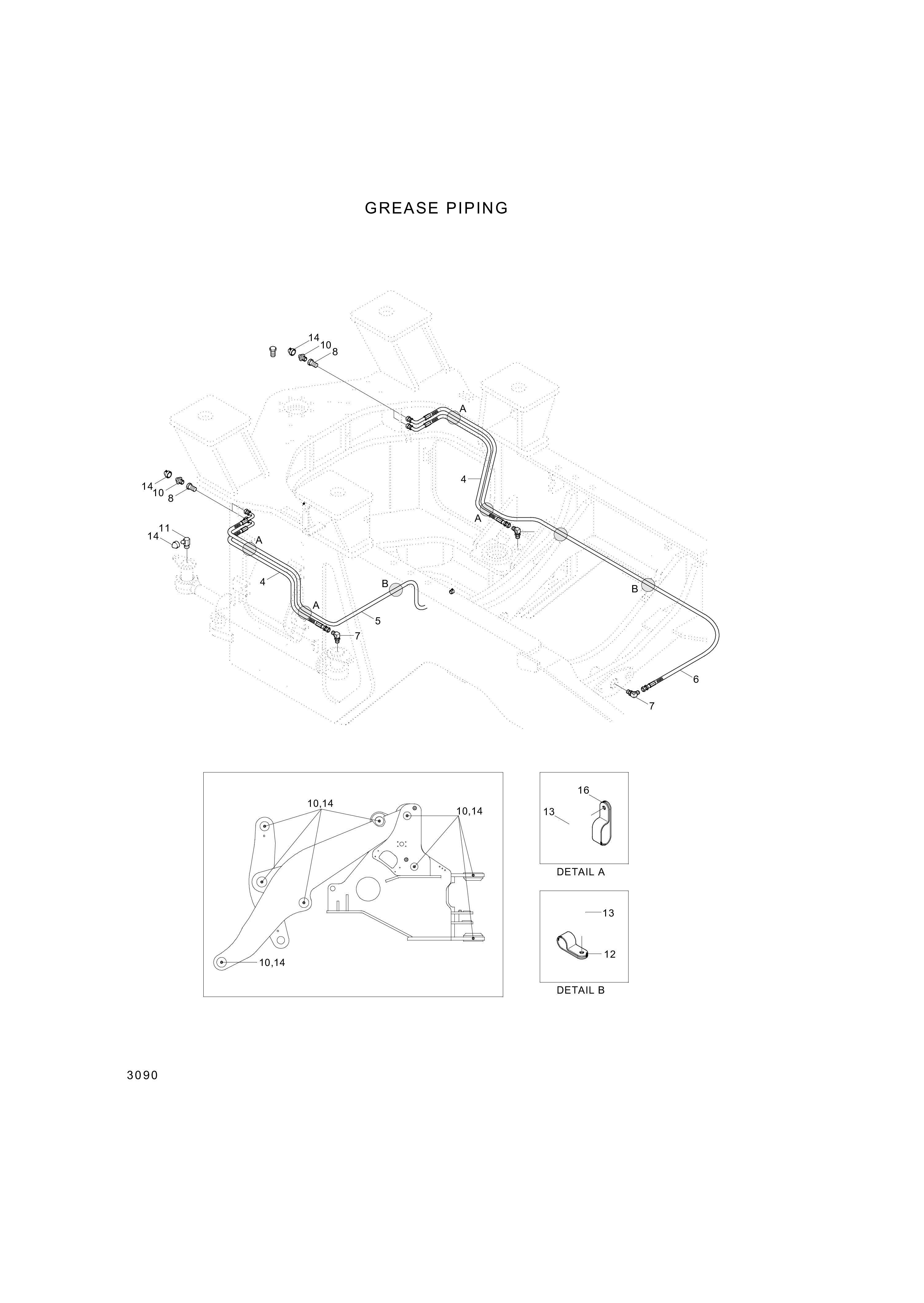 drawing for Hyundai Construction Equipment 61E7-03900 - FITTING-90 (figure 4)