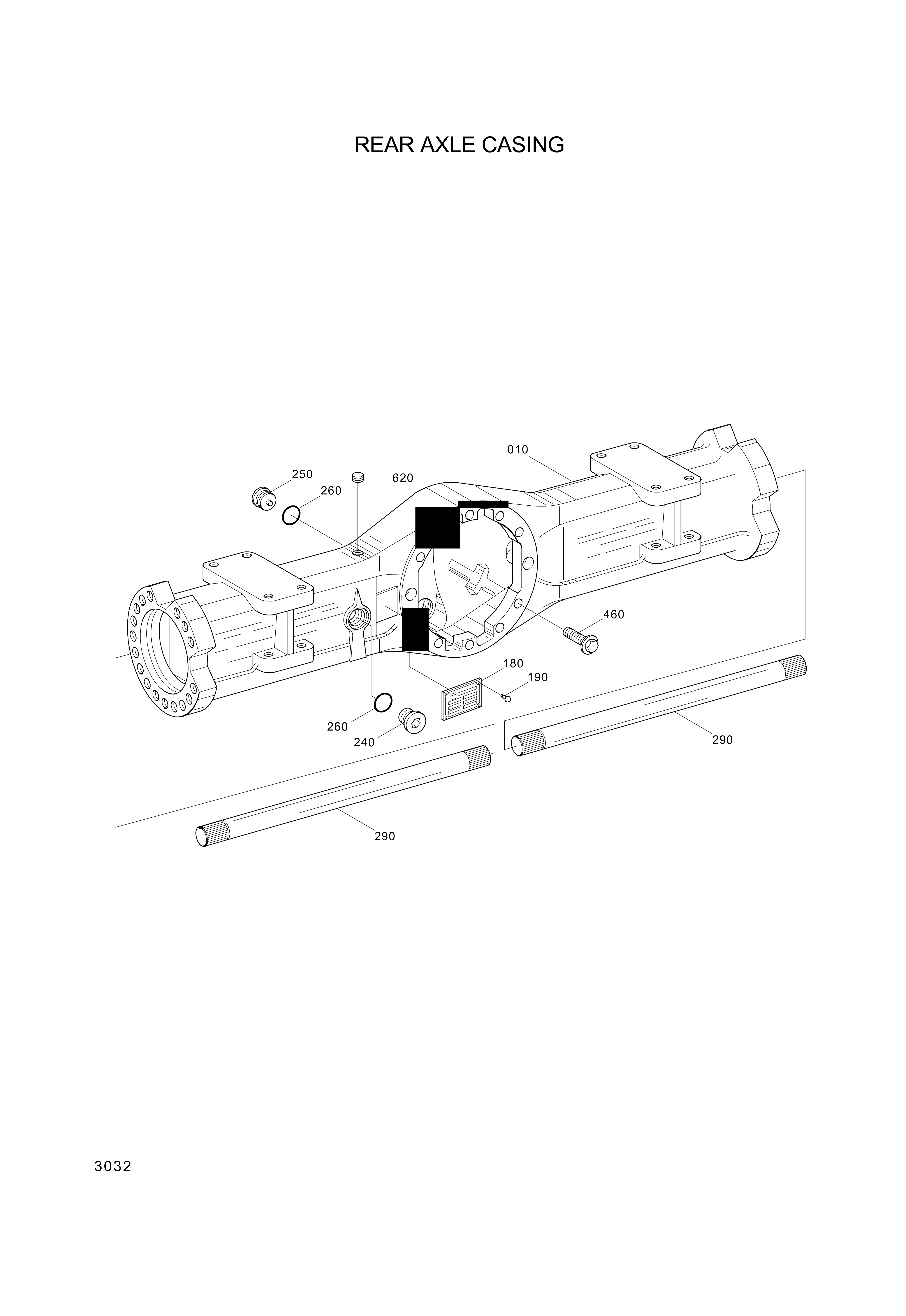 Technical drawing of Hyundai Construction Equipment 0736305060 SCREW PLUG with dimensions and layout (figure 3)