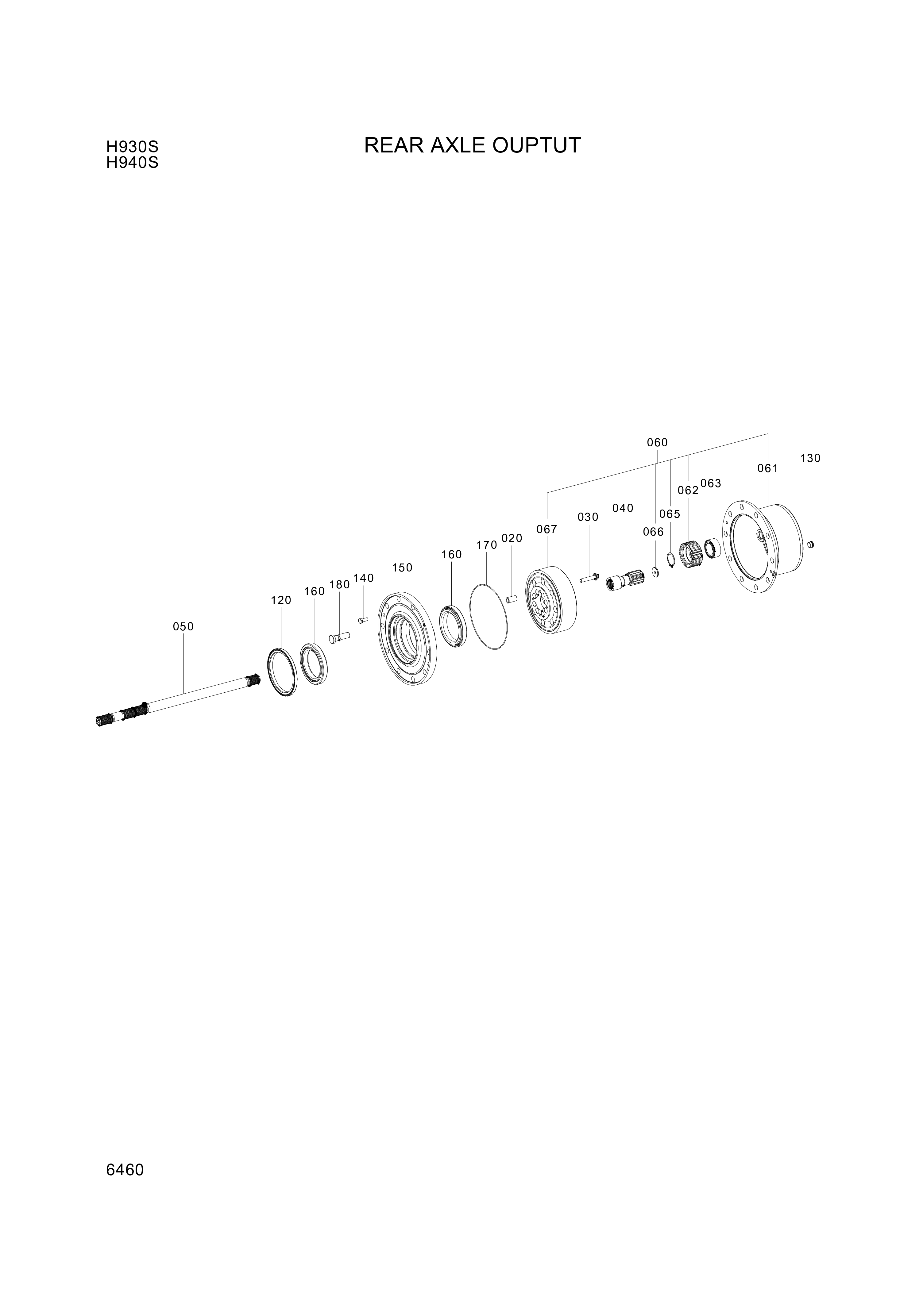 drawing for Hyundai Construction Equipment ZGAQ-03517 - GEAR-RING (figure 3)