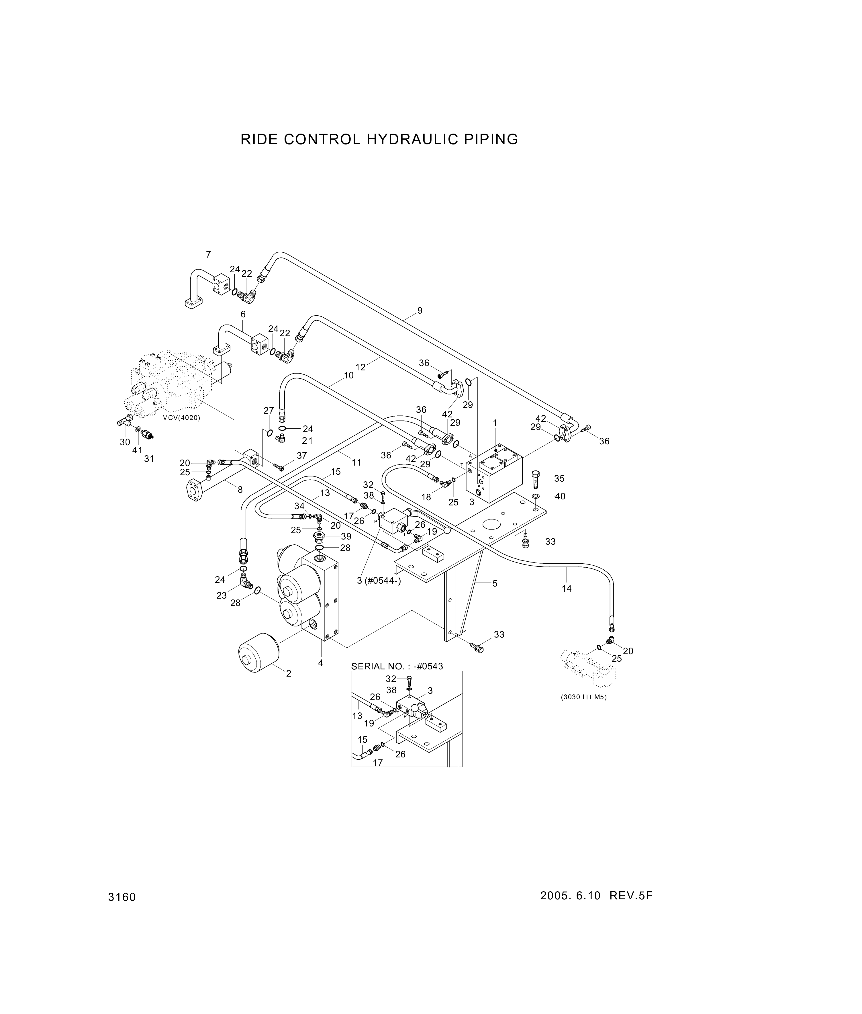 drawing for Hyundai Construction Equipment P970-122314 - HOSE ASSY-ORFS&FLG (figure 2)