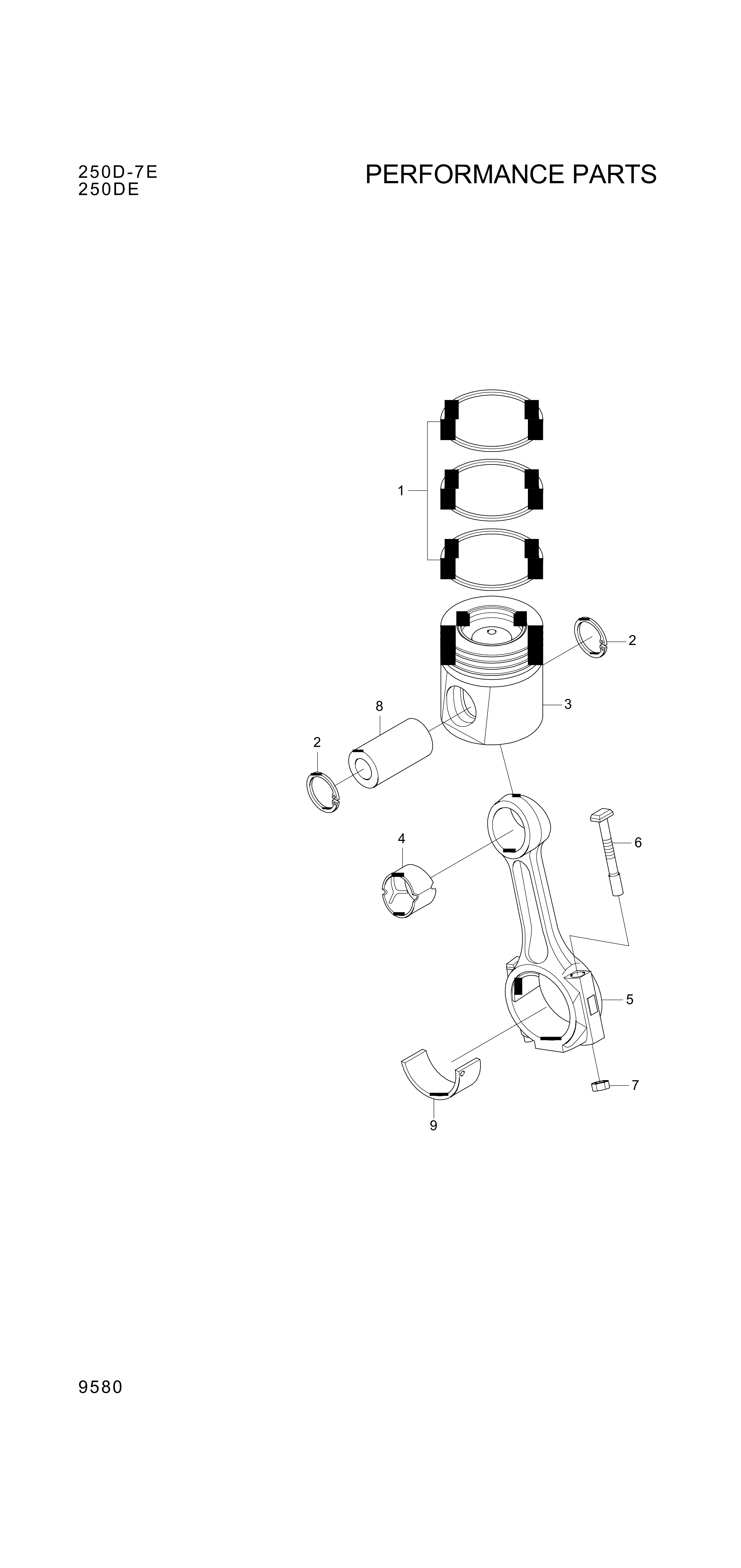 drawing for Hyundai Construction Equipment YUBP-06977 - ROD-CONNECTING (figure 3)