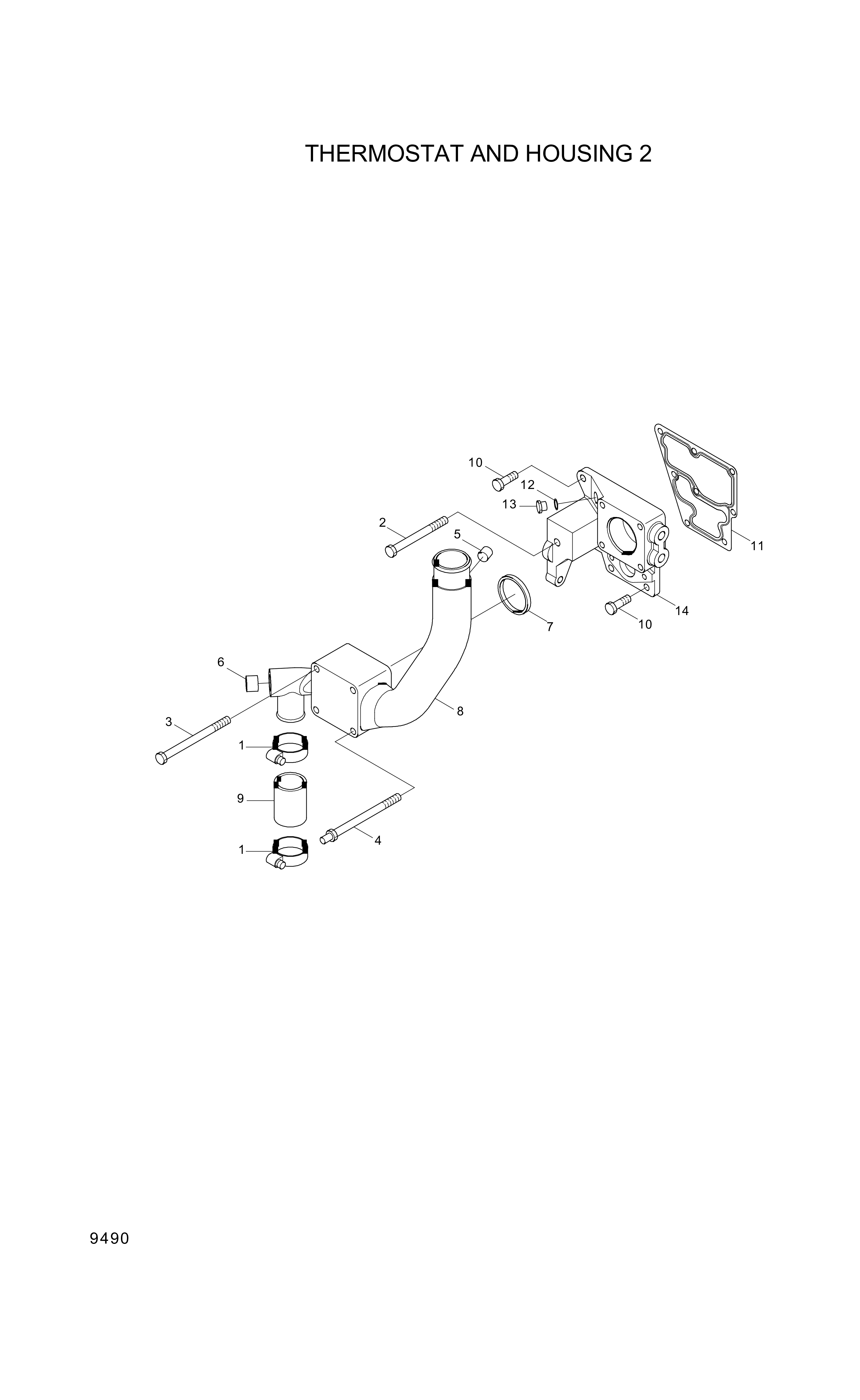 drawing for Hyundai Construction Equipment YUBP-04522 - SUPPORT (figure 1)