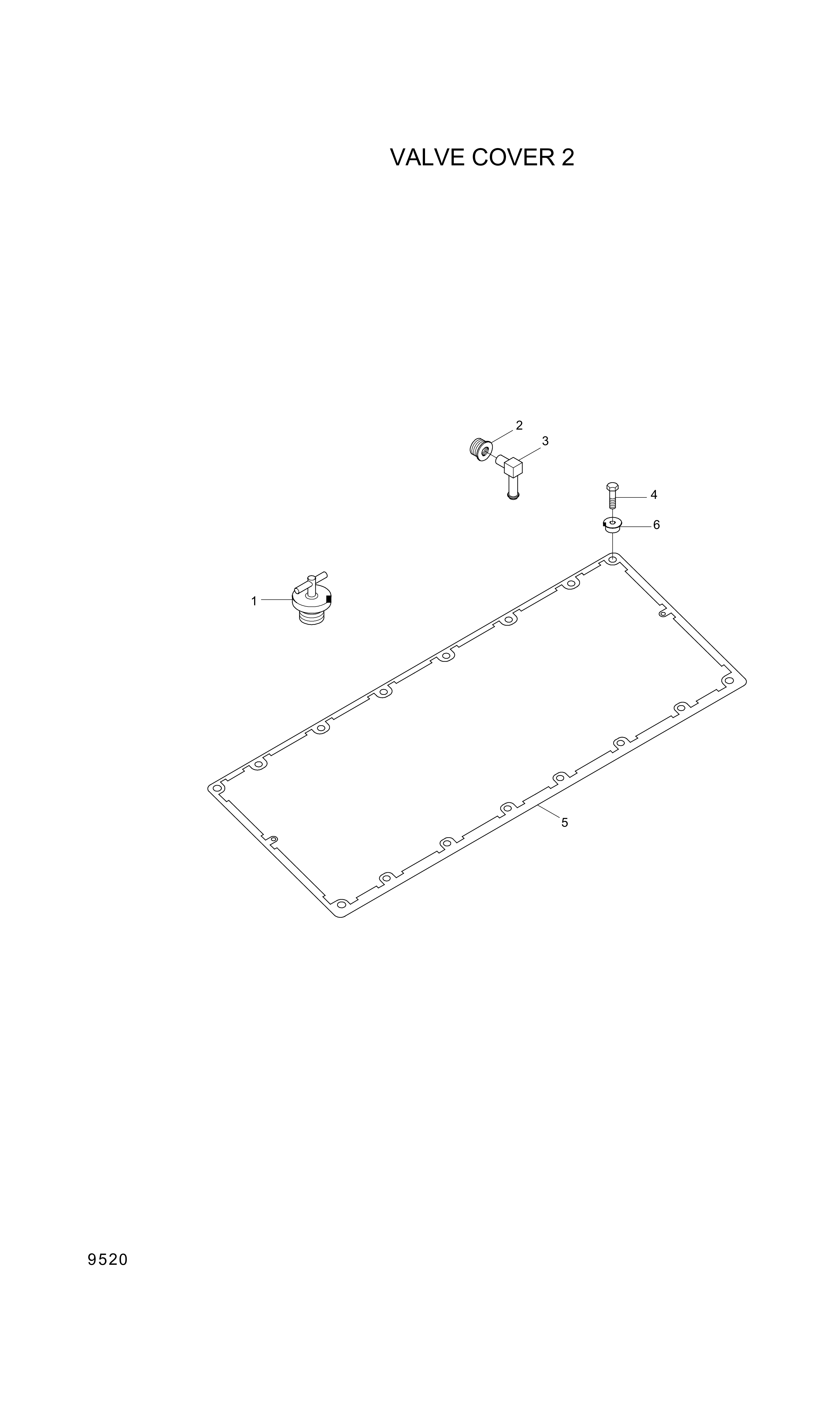 drawing for Hyundai Construction Equipment YUBP-06760 - INSULATOR-NOISE (figure 5)