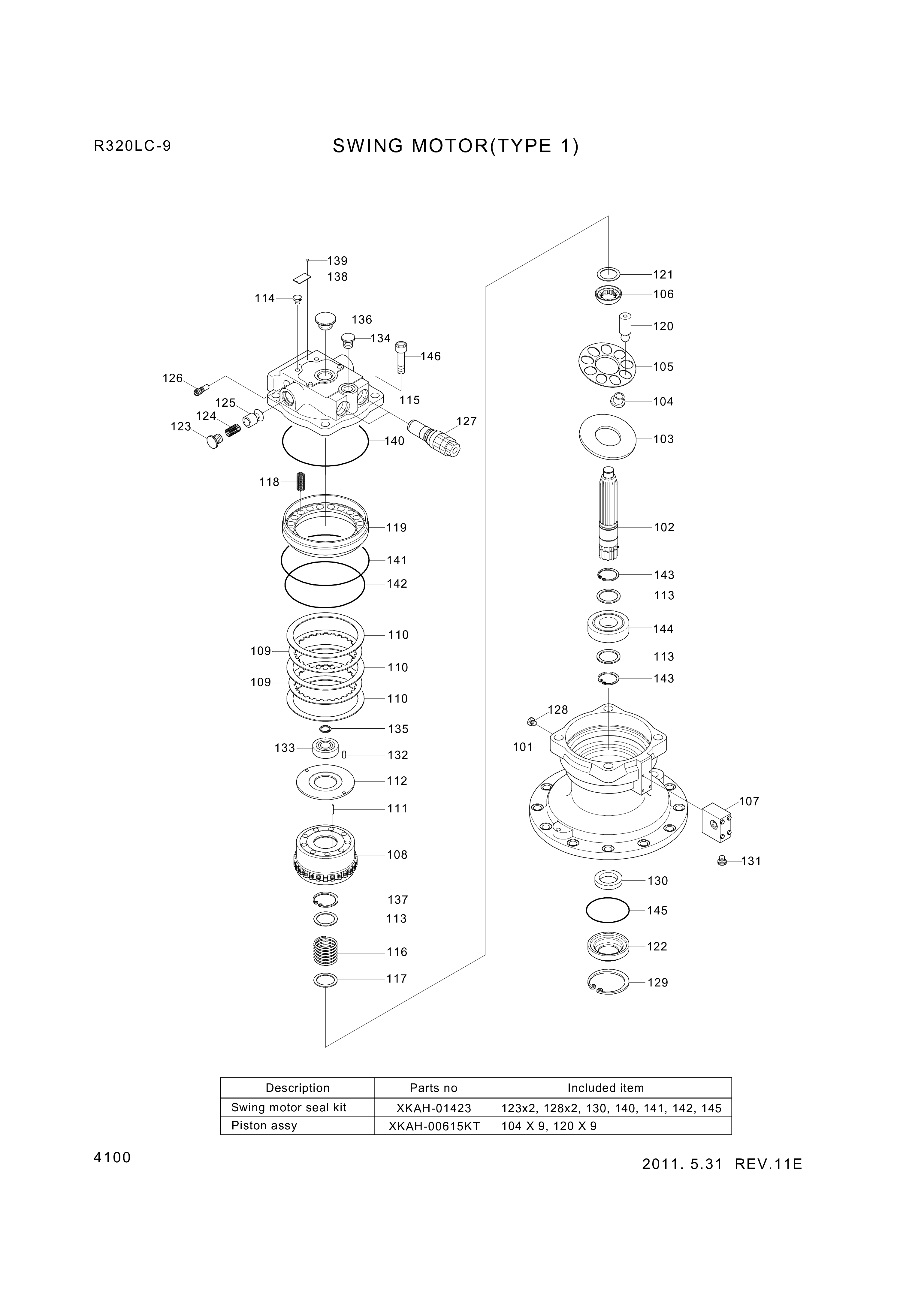 drawing for Hyundai Construction Equipment XKAH-00148 - CASE-VALVE (figure 4)