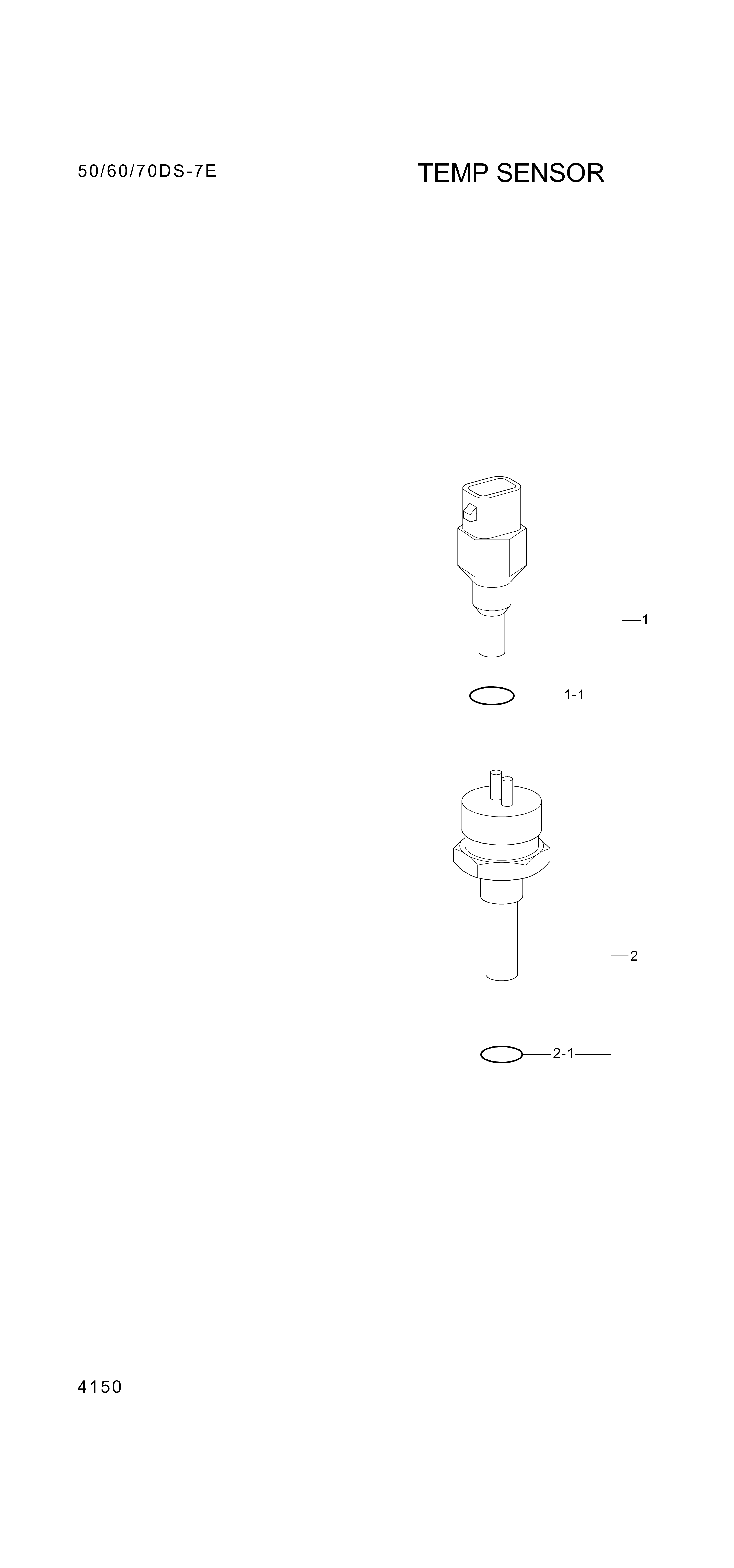 drawing for Hyundai Construction Equipment ZGAQ-03117 - SENSOR-TEMP (figure 4)