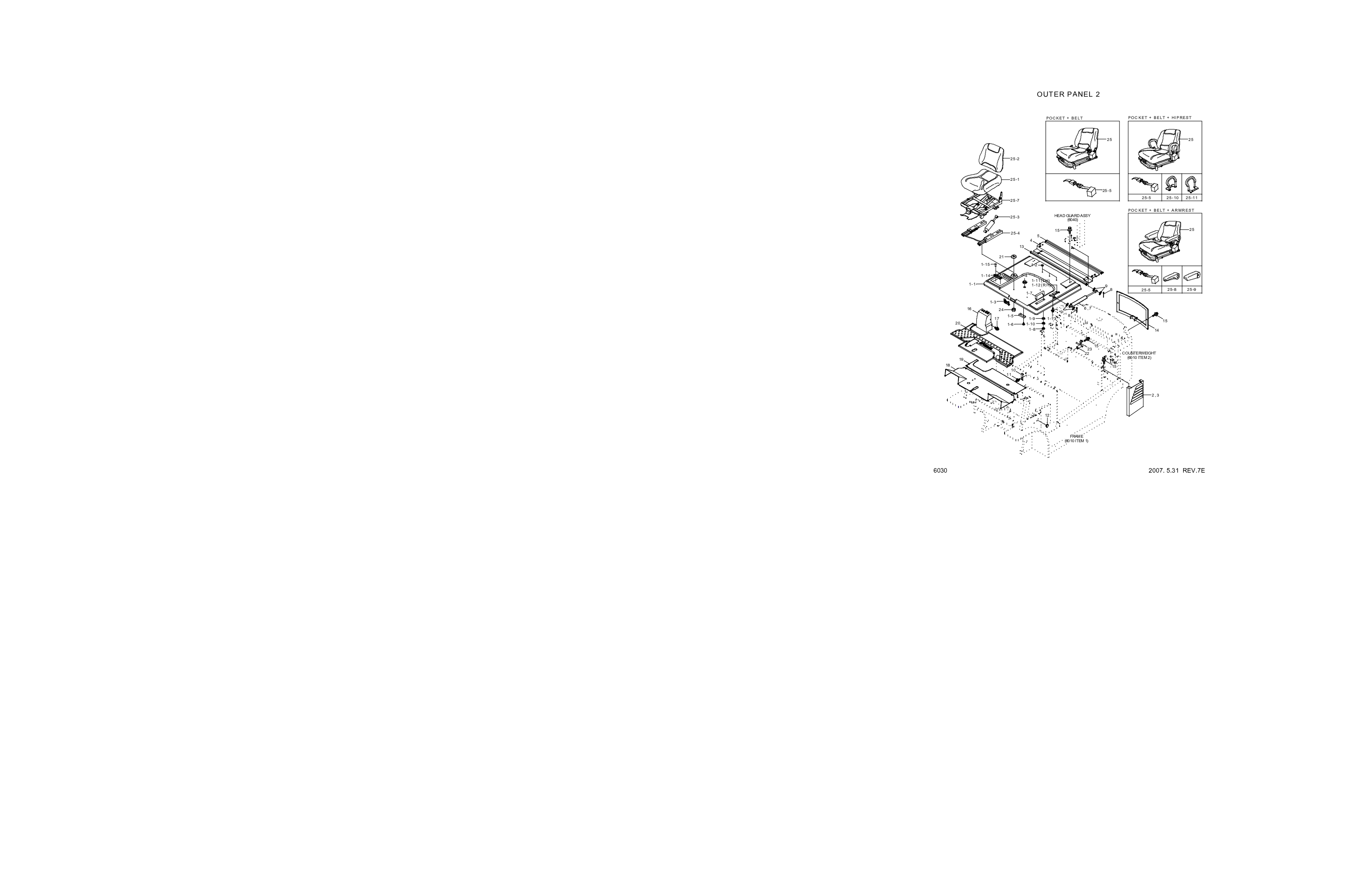 drawing for Hyundai Construction Equipment S175-06015V - BOLT-SOCKET (figure 1)