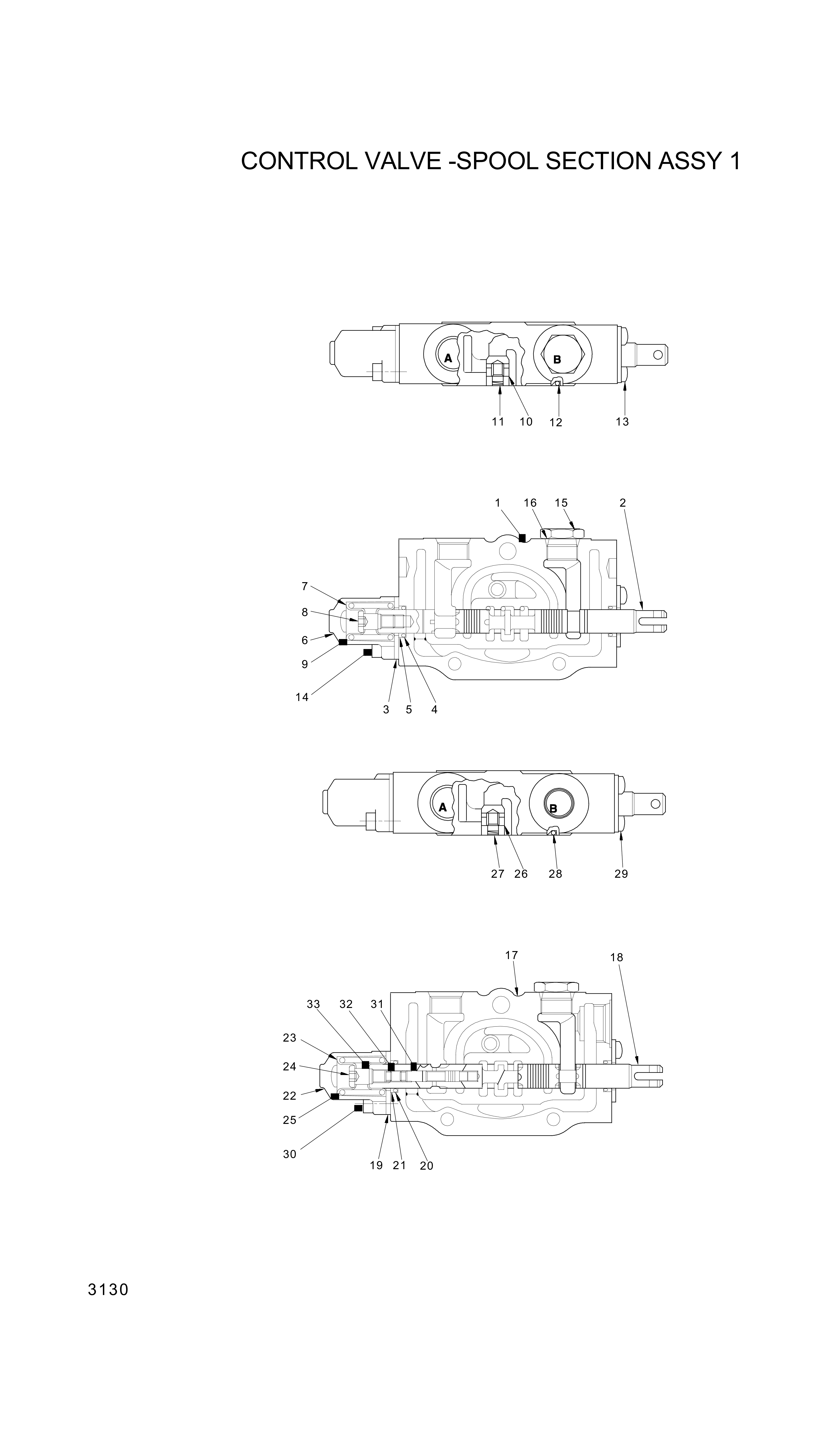 drawing for Hyundai Construction Equipment 95133-00500 - O-RING (figure 3)