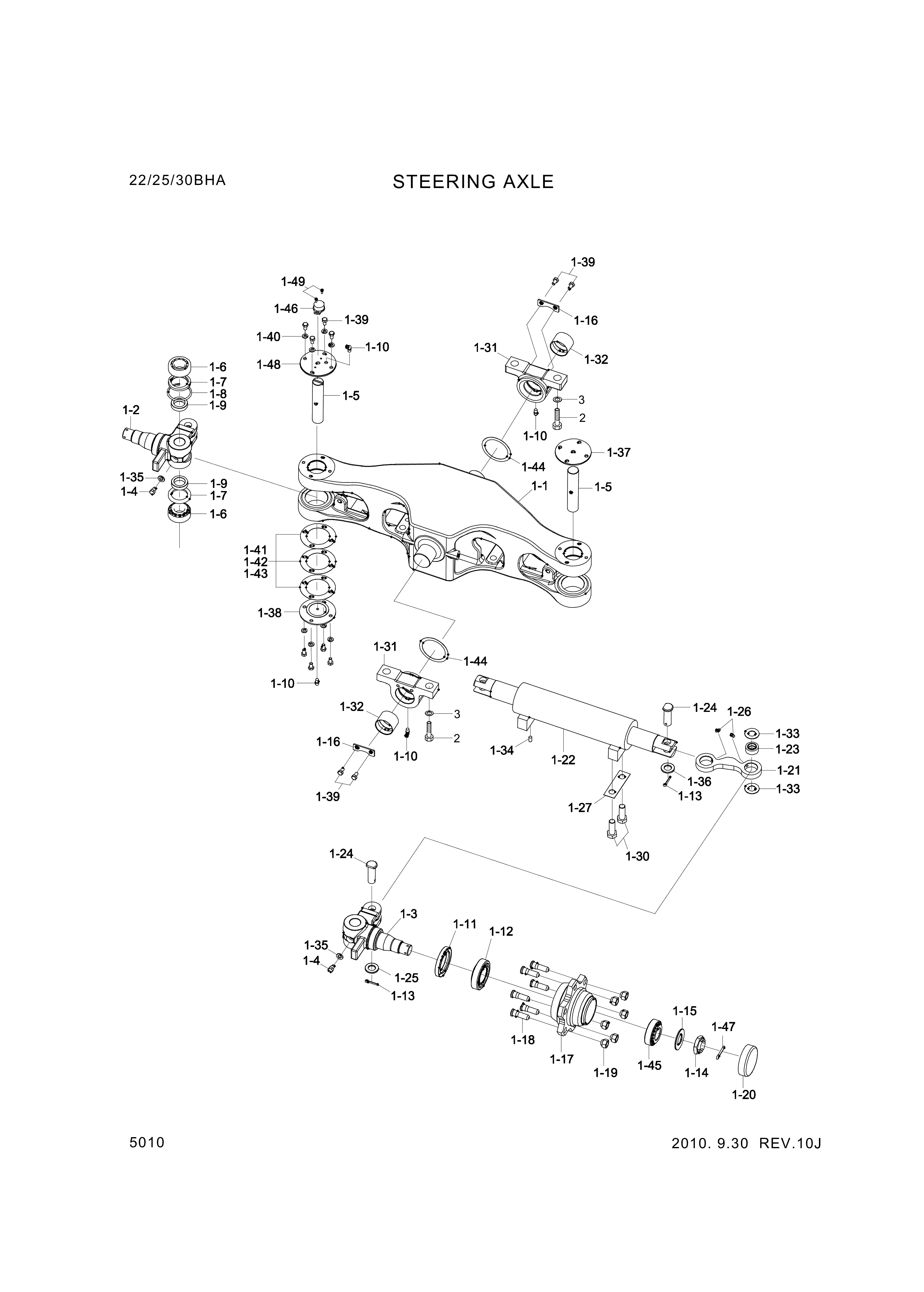 drawing for Hyundai Construction Equipment S461-500302 - PIN-SPLIT (figure 1)