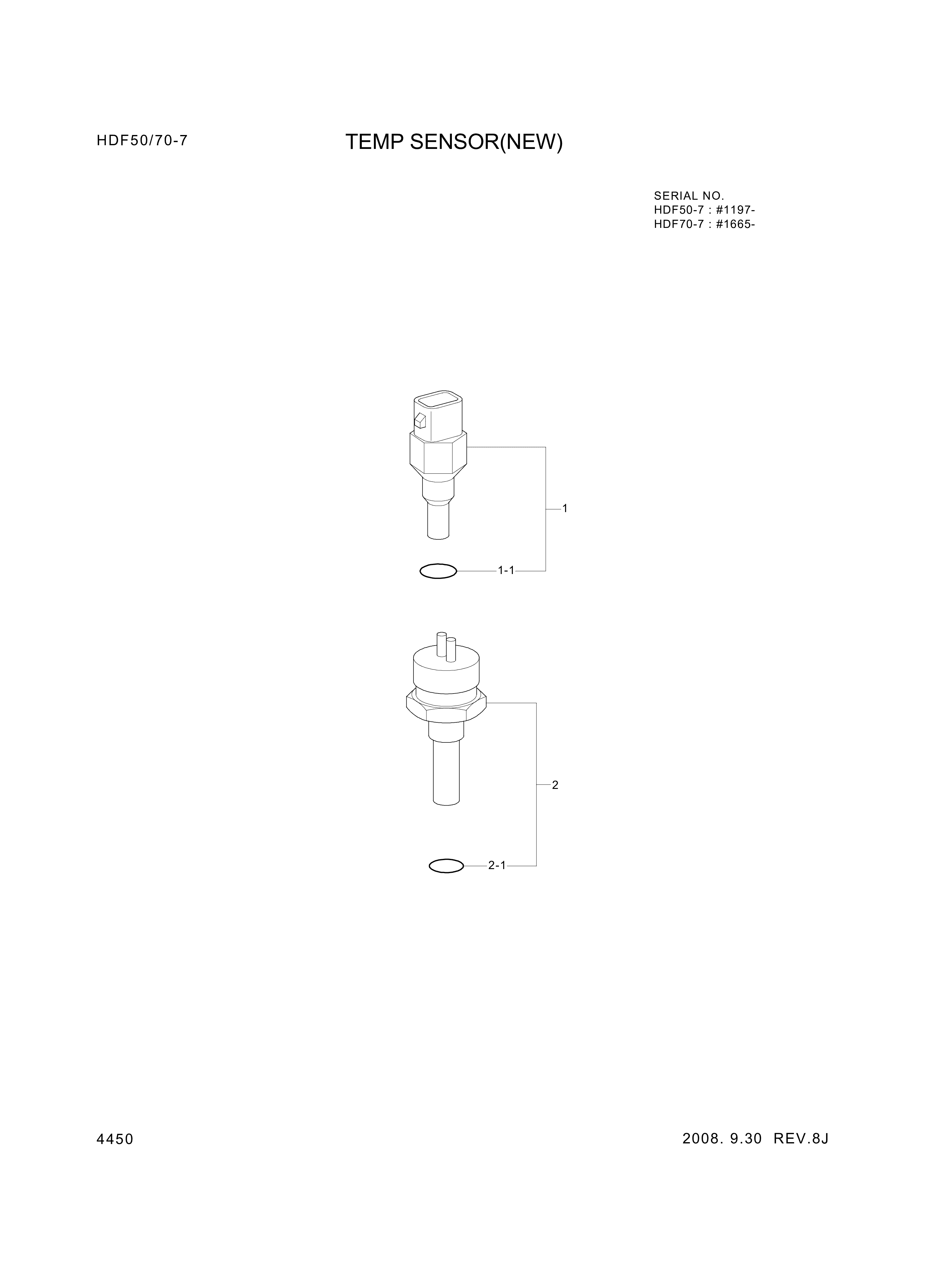 drawing for Hyundai Construction Equipment ZGAQ-03117 - SENSOR-TEMP (figure 5)