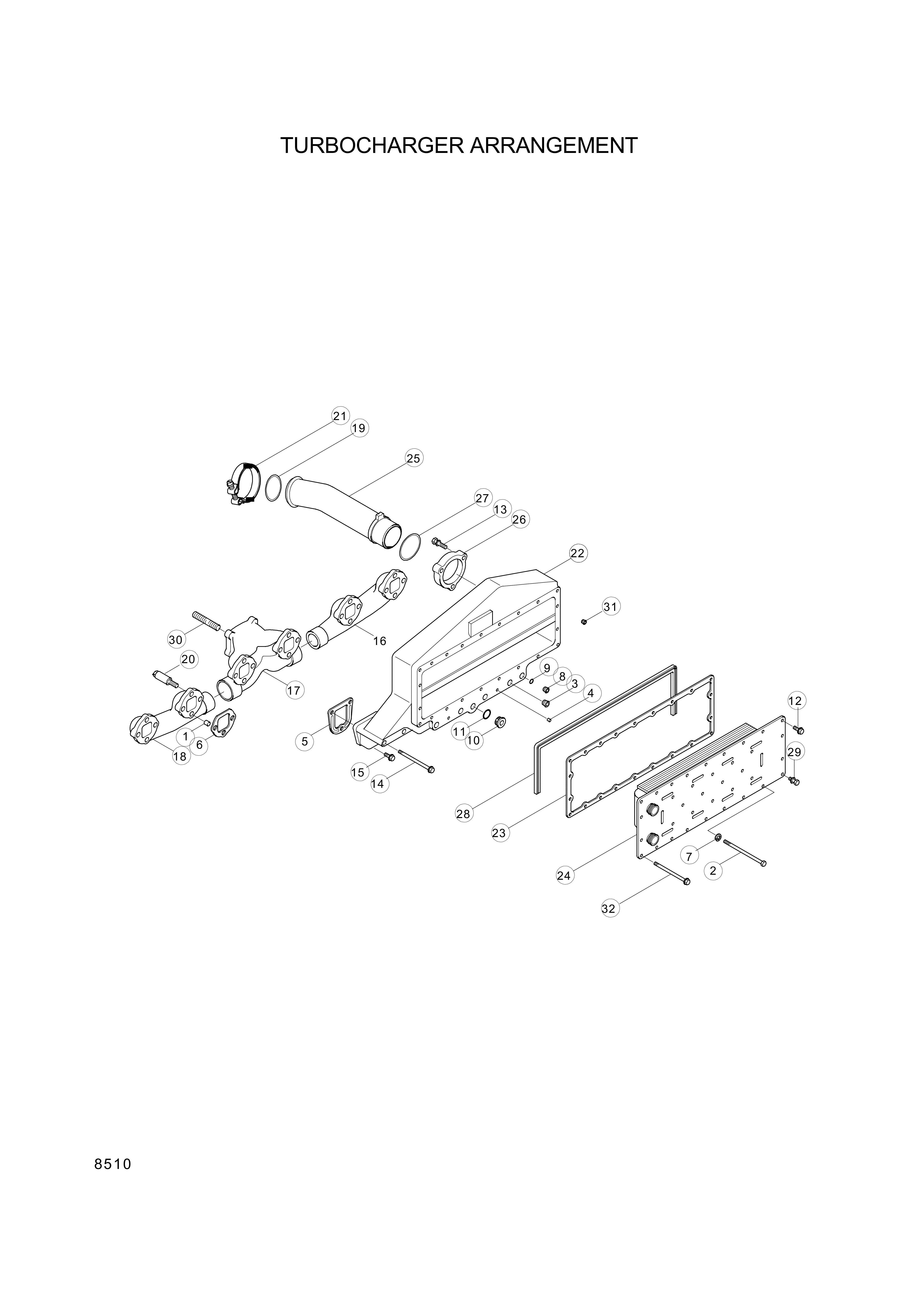 drawing for Hyundai Construction Equipment 3865178 - SCREW (figure 2)