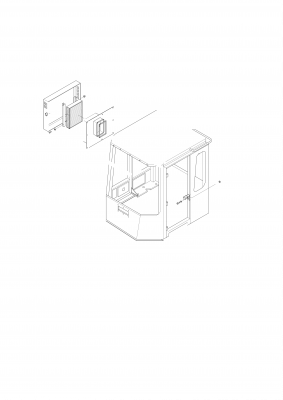 drawing for Hyundai Construction Equipment 74L3-06260 - BRACKET ASSY (figure 3)