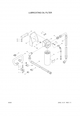 drawing for Hyundai Construction Equipment YUBP-06764 - ELBOW-ADAPTER (figure 1)