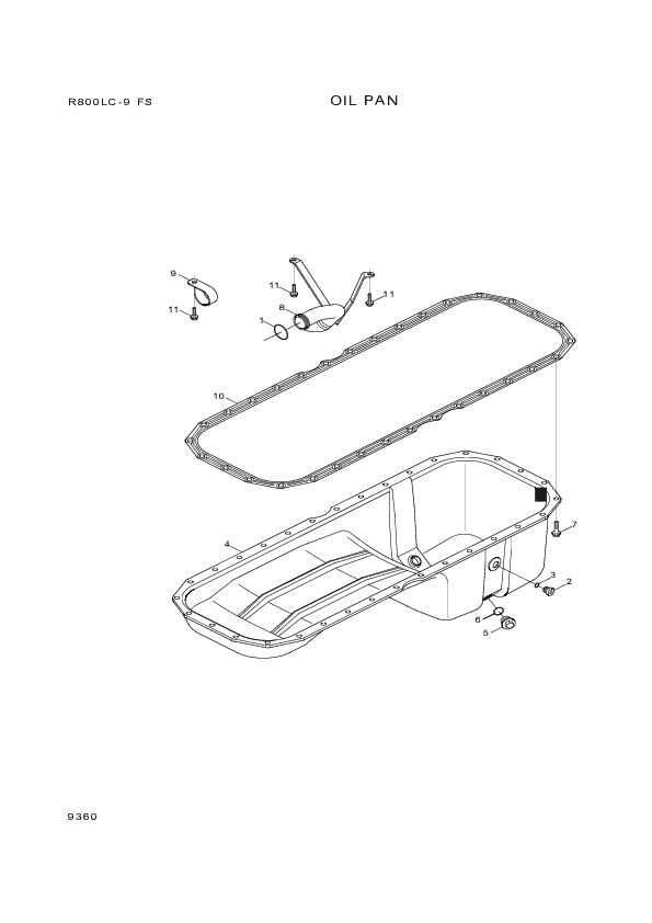 drawing for Hyundai Construction Equipment YUBP-05764 - PLUG-THREAD (figure 2)