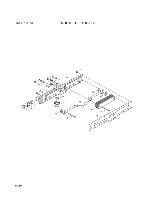 drawing for Hyundai Construction Equipment YUBP-05736 - PLUG-THREAD (figure 2)