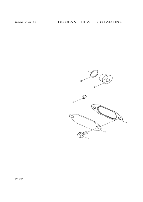 drawing for Hyundai Construction Equipment YUBP-05903 - GASKET (figure 2)