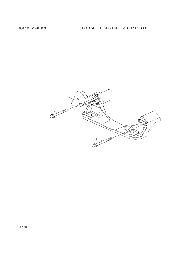 drawing for Hyundai Construction Equipment YUBP-05785 - SCREW-HEX FLG (figure 3)