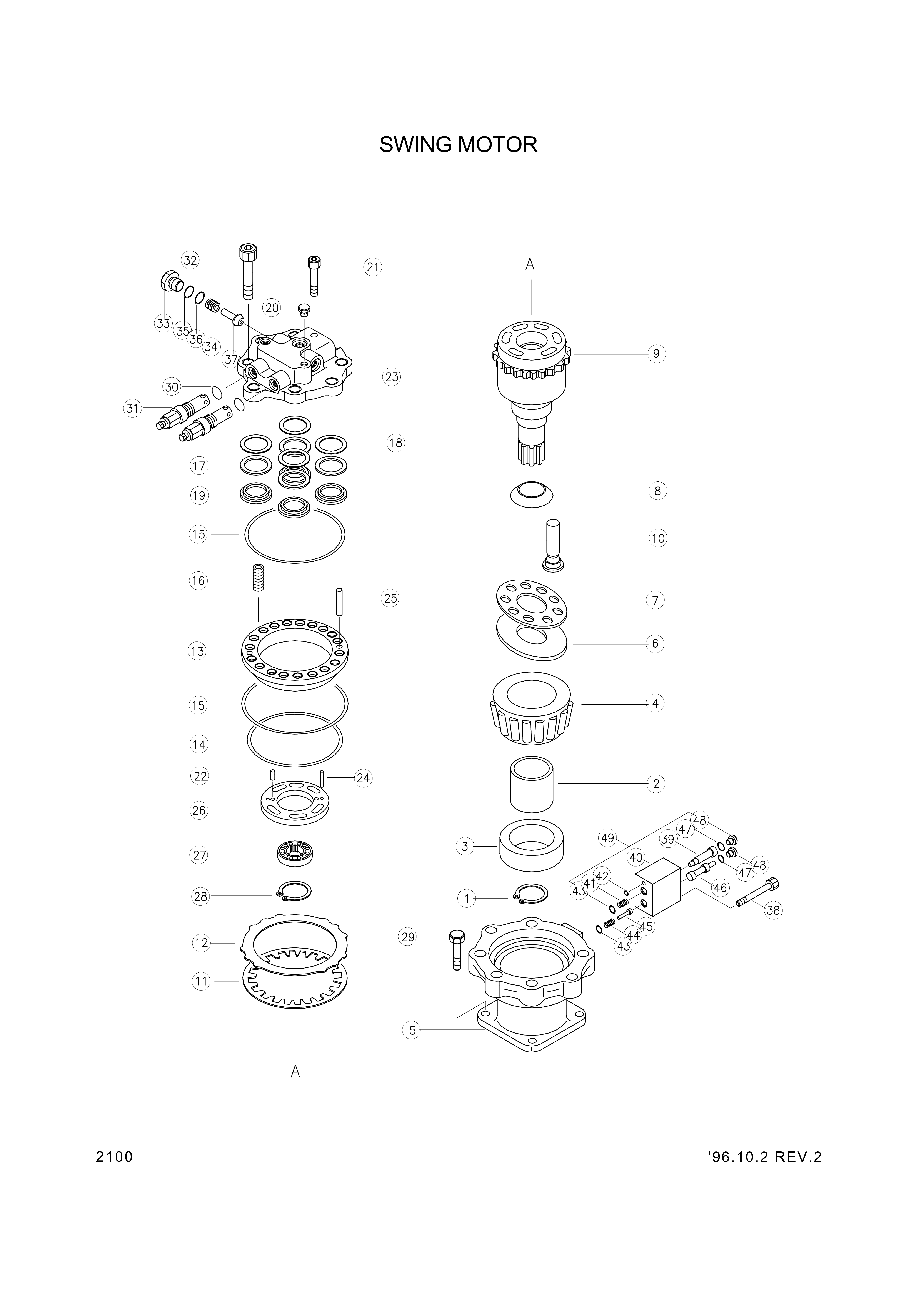 drawing for Hyundai Construction Equipment 3537-218 - RELIEF ASSY (figure 4)
