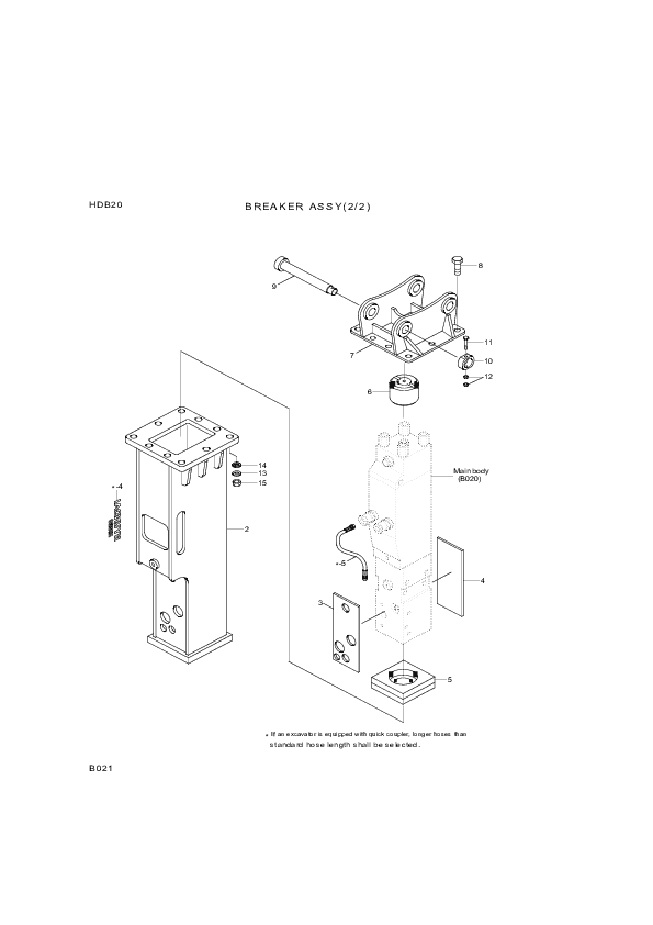 drawing for Hyundai Construction Equipment 014A15-1024 - NUT-HEX (figure 4)