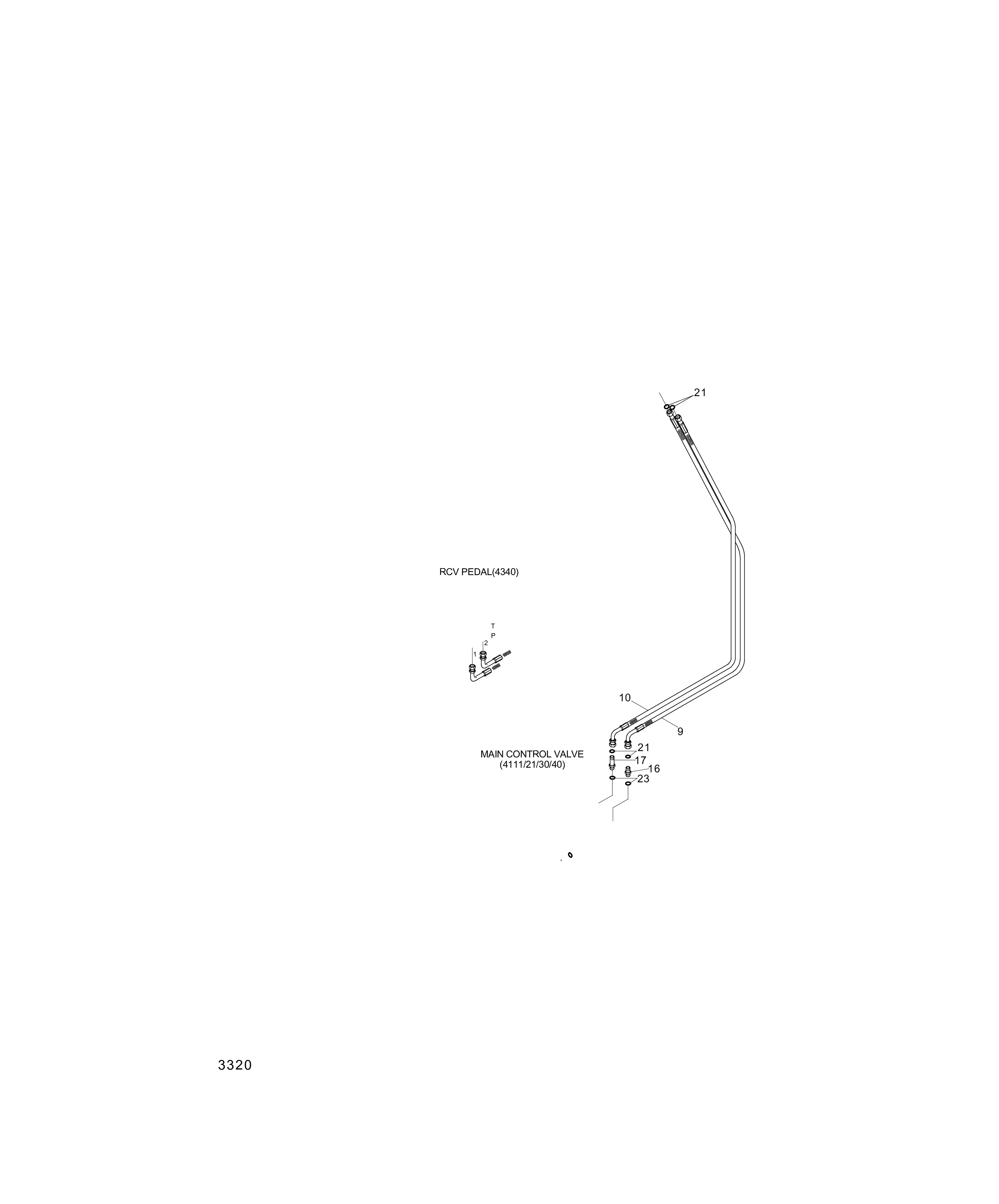 drawing for Hyundai Construction Equipment P930-065083 - HOSE ASSY-ORFS&THD (figure 4)