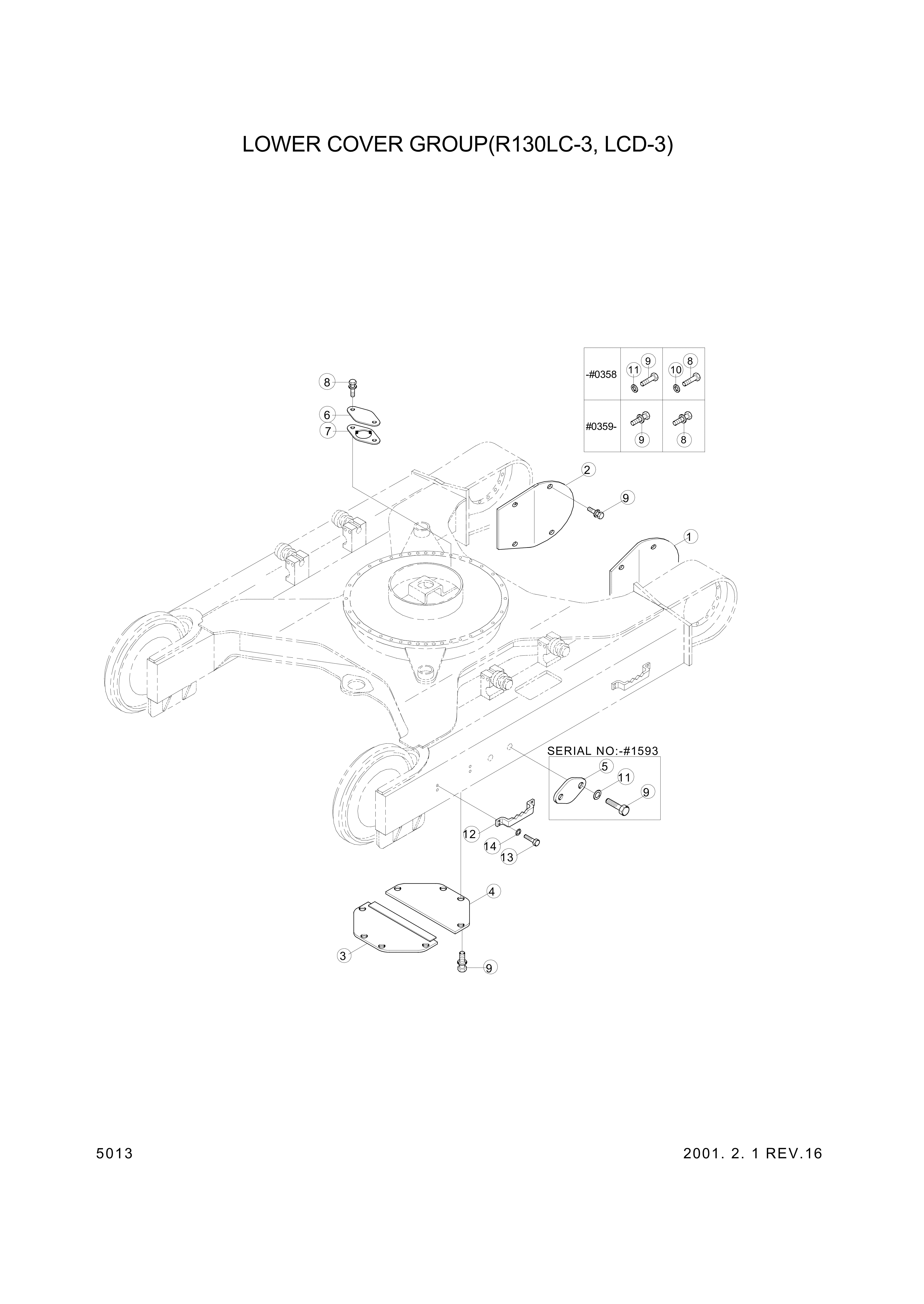 drawing for Hyundai Construction Equipment S441-120001 - WASHER-HARDEN (figure 5)