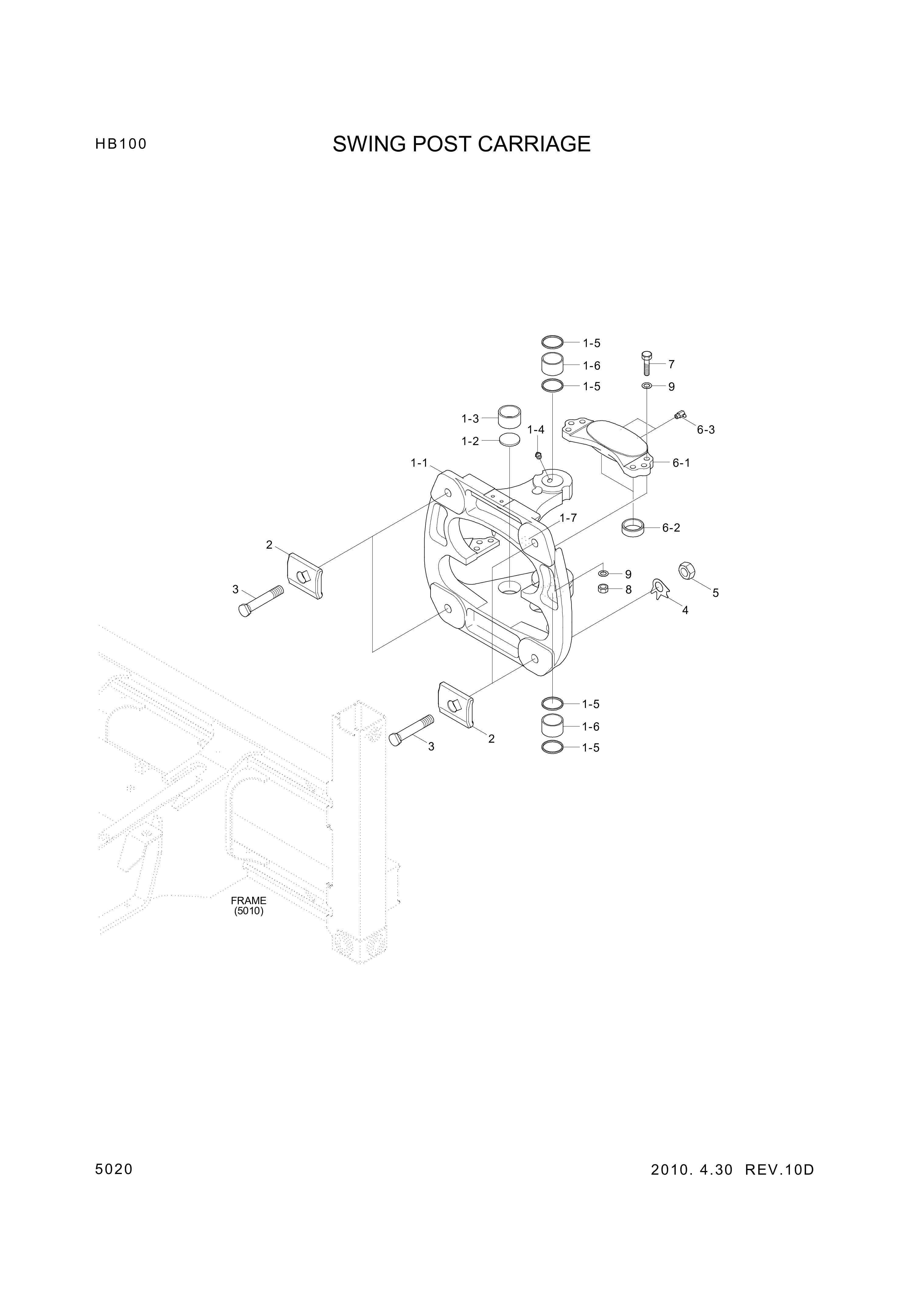 drawing for Hyundai Construction Equipment S353-302020 - PLATE-TAP 1 (figure 2)