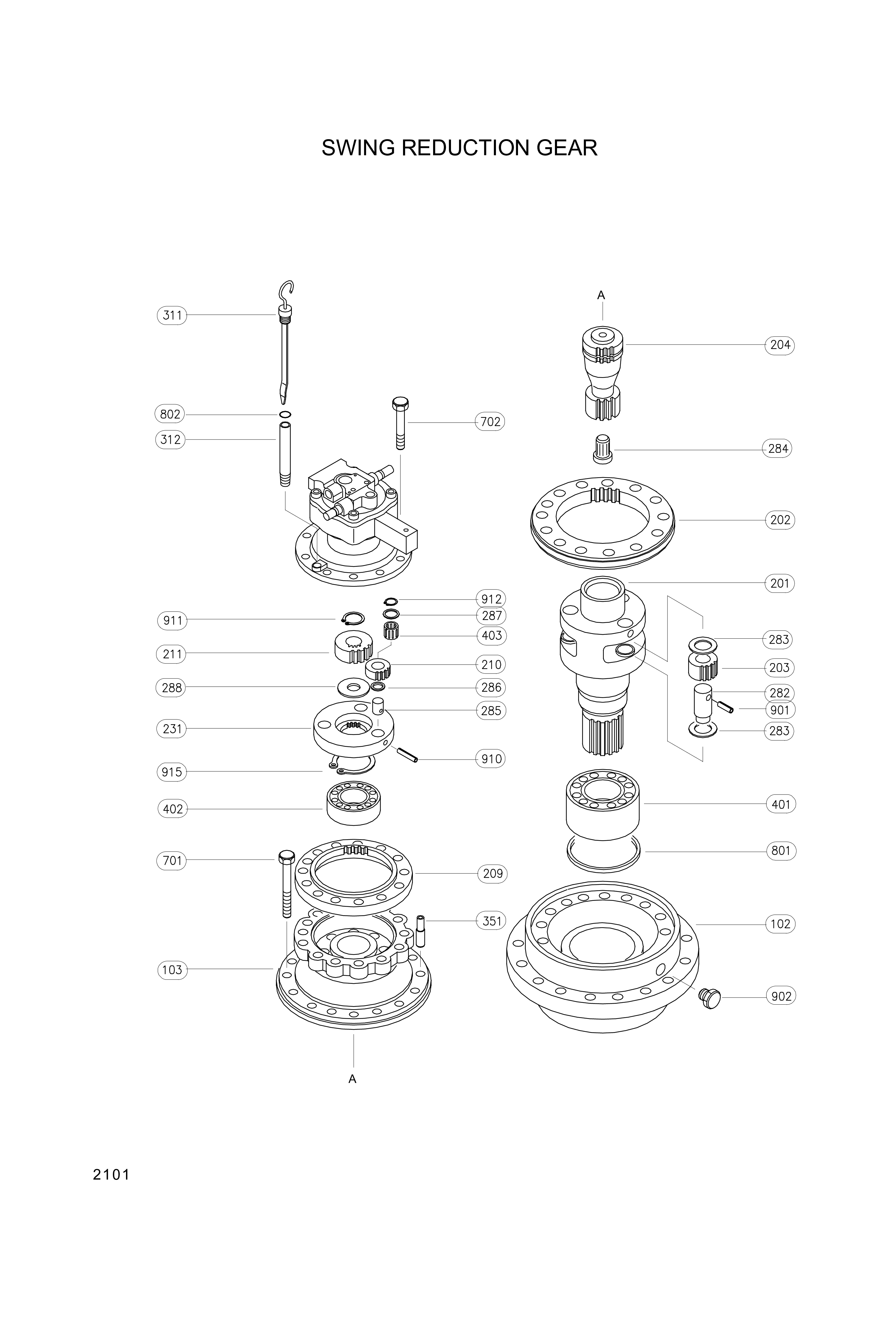 drawing for Hyundai Construction Equipment XJBN-03714 - PLATE-SIDE (figure 5)