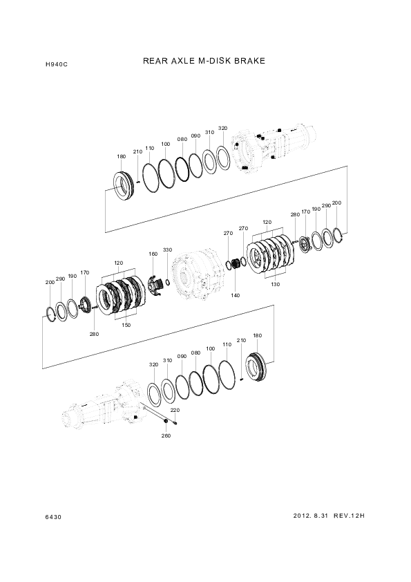 drawing for Hyundai Construction Equipment ZGAQ-03443 - RING-SLOT (figure 4)