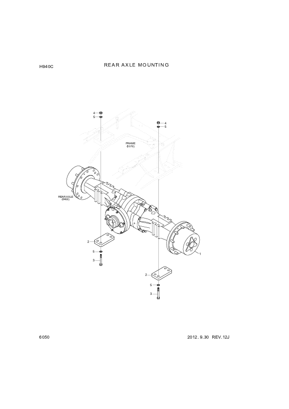 drawing for Hyundai Construction Equipment 81U2-20020 - PLATE-MOUNT (figure 4)