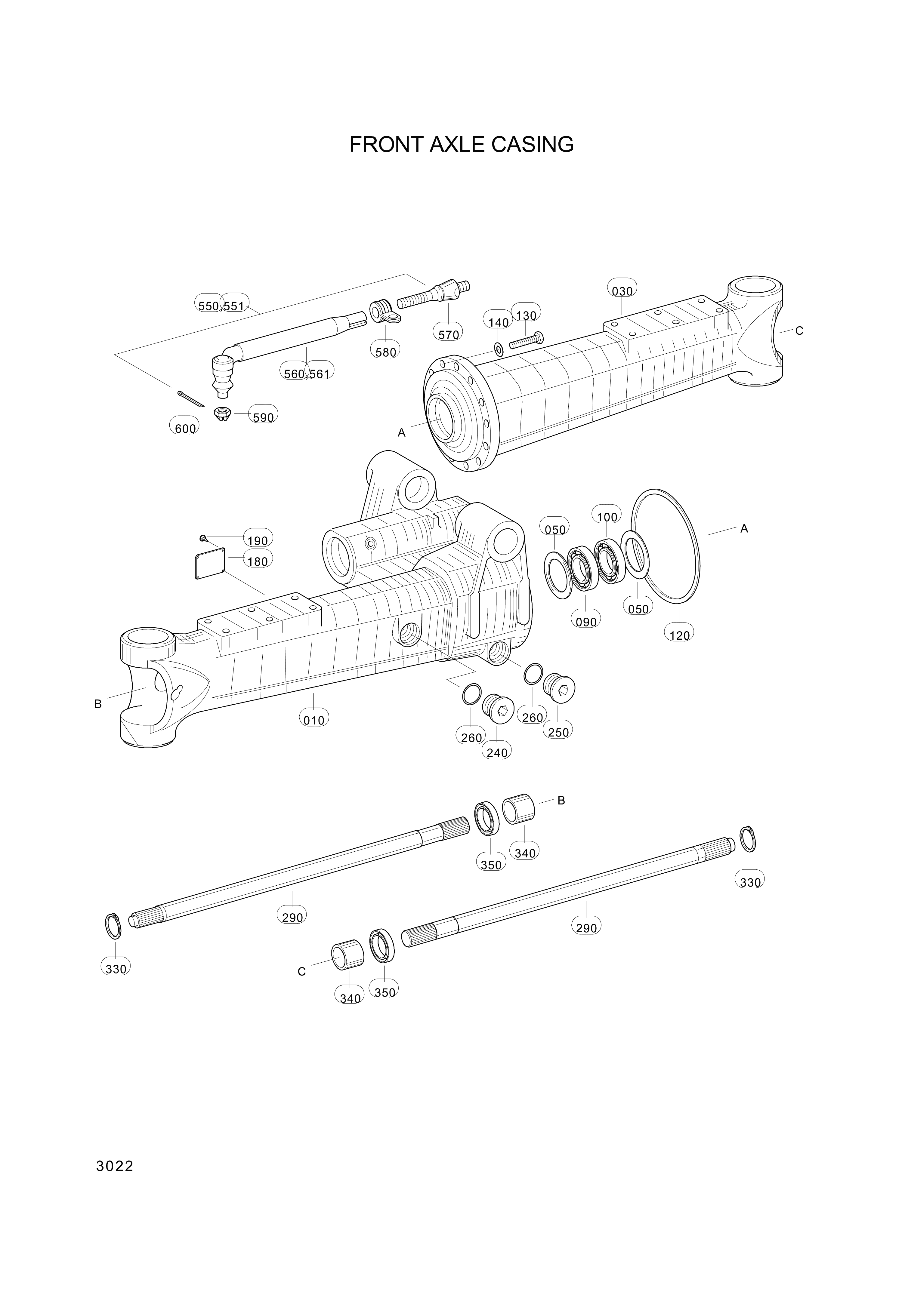 drawing for Hyundai Construction Equipment ZGAQ-05602 - CLAMP (figure 3)