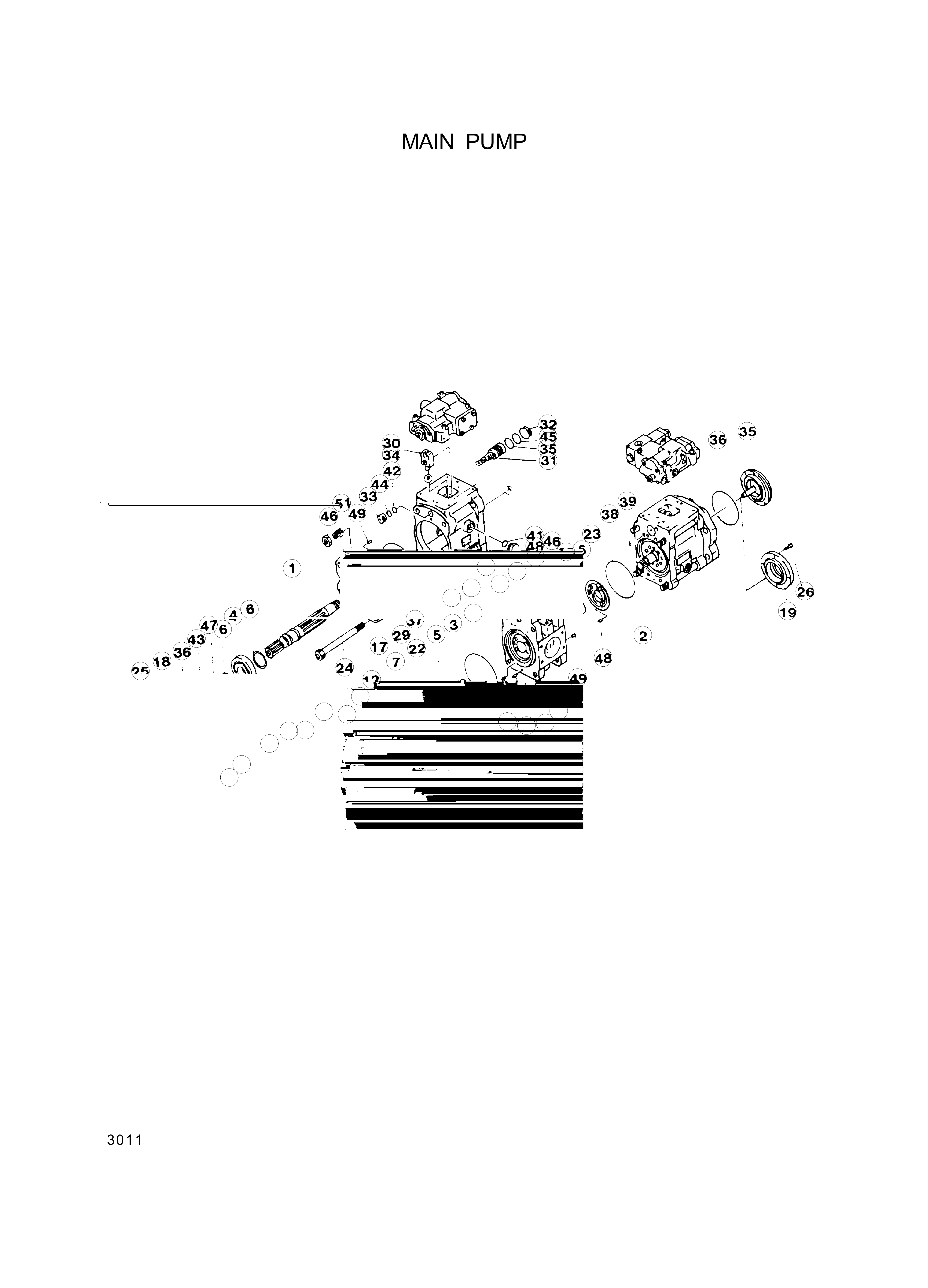 drawing for Hyundai Construction Equipment XKAH-02413 - BEARING (figure 3)