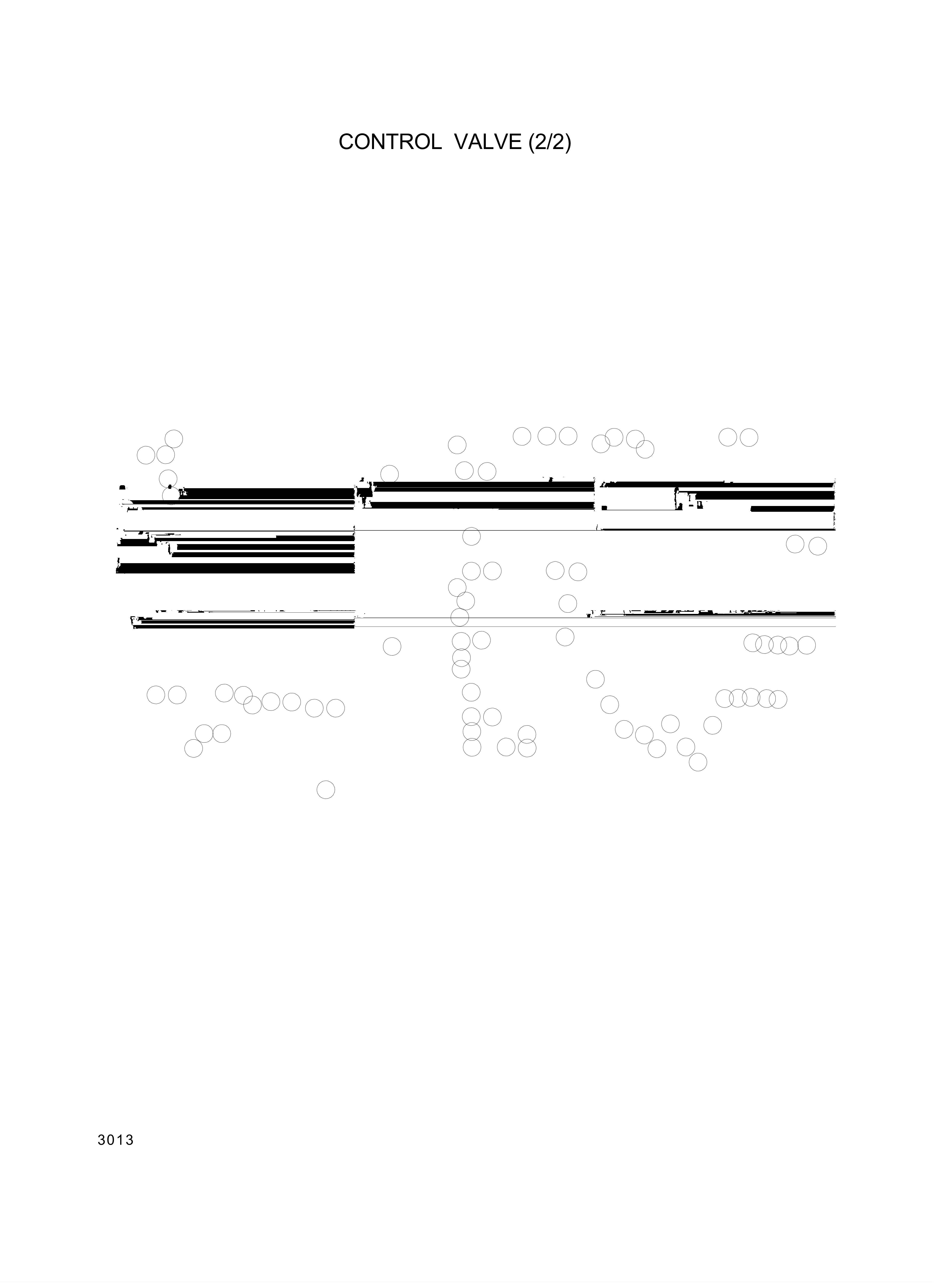 Technical drawing of Hyundai Construction Equipment 3510-420 SPOOL with dimensions and layout (figure 2)
