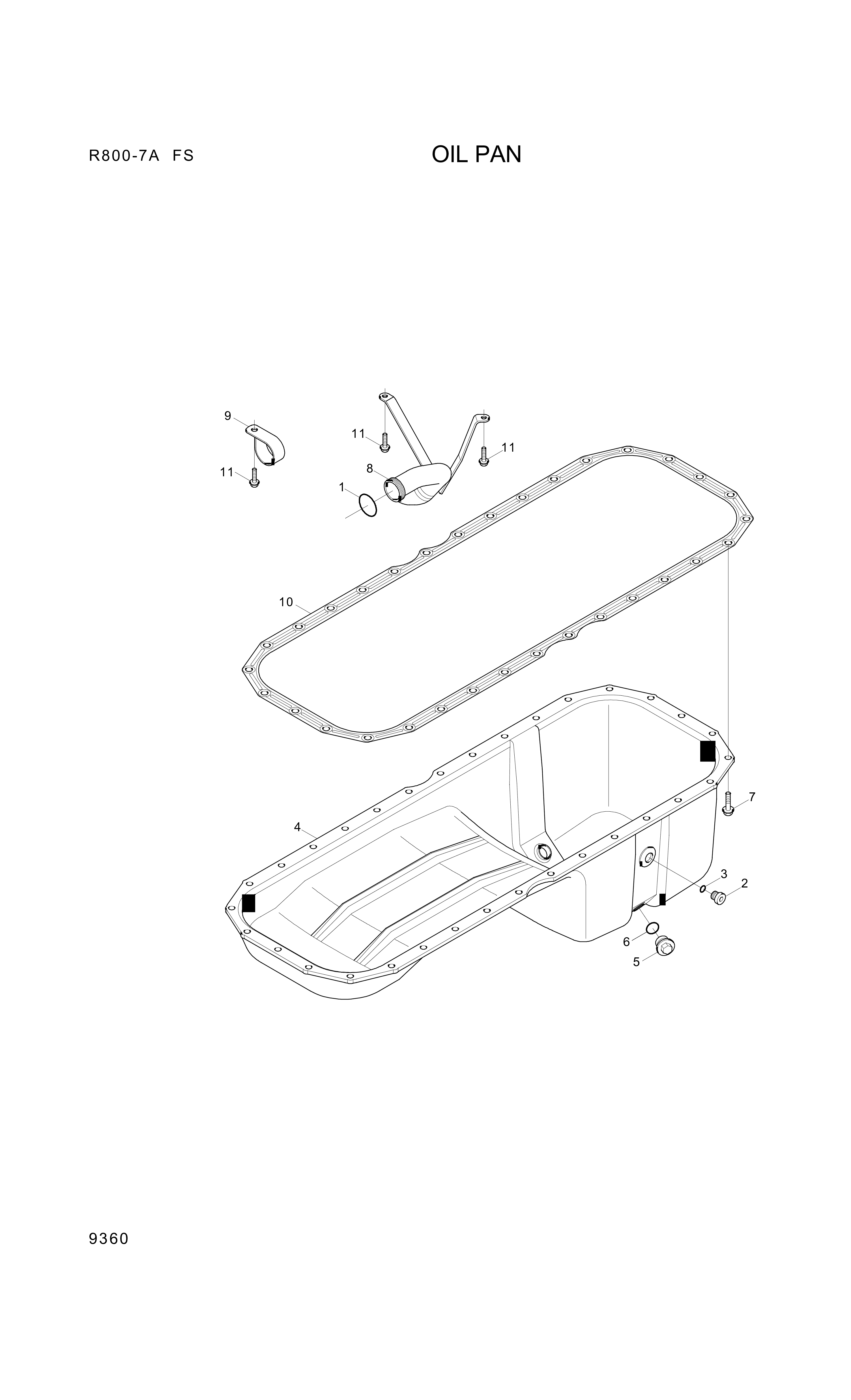 drawing for Hyundai Construction Equipment YUBP-05764 - PLUG-THREAD (figure 3)