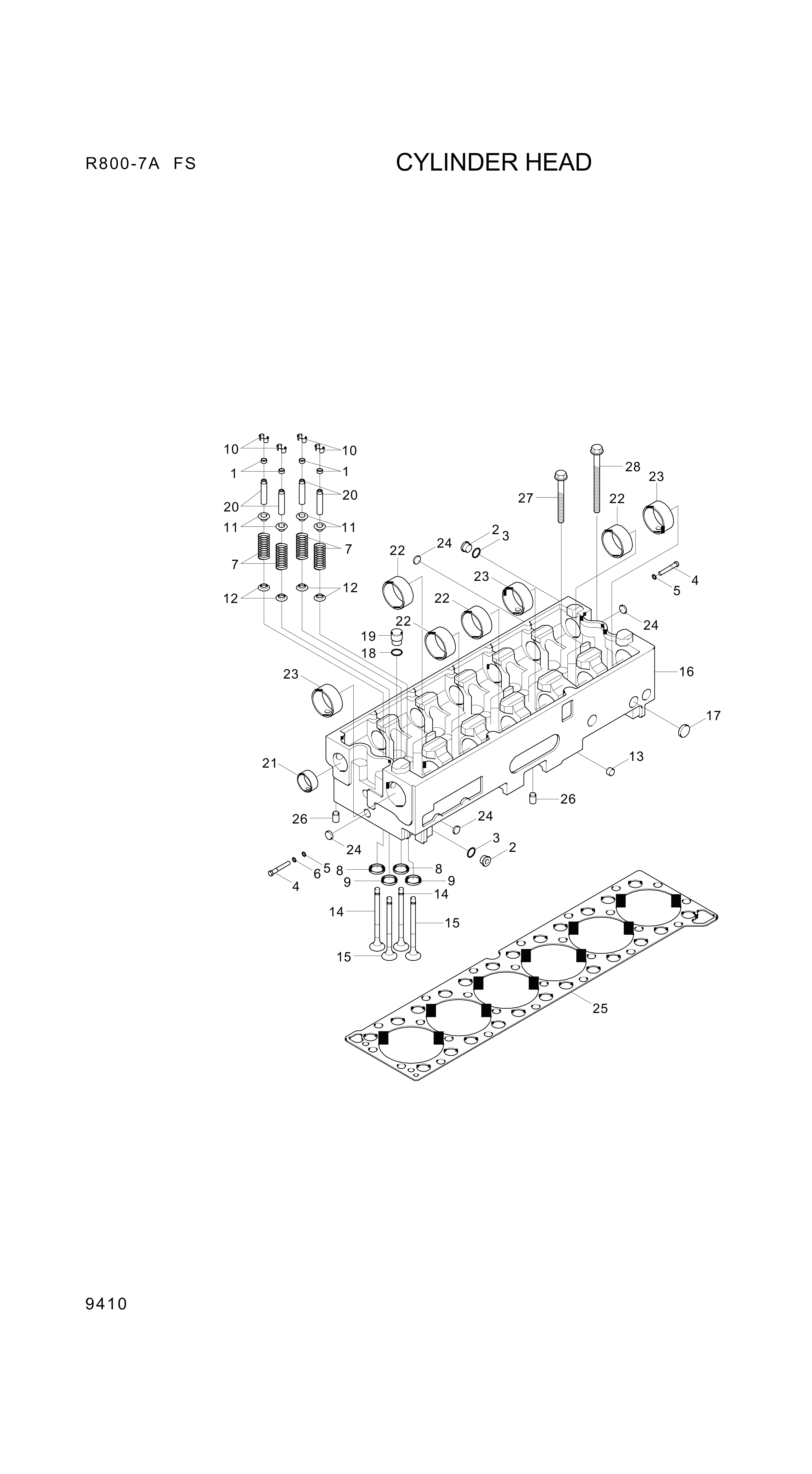 drawing for Hyundai Construction Equipment YUBP-05733 - INSERT-VALVE (figure 3)