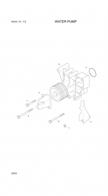 drawing for Hyundai Construction Equipment YUBP-05704 - O-RING (figure 4)