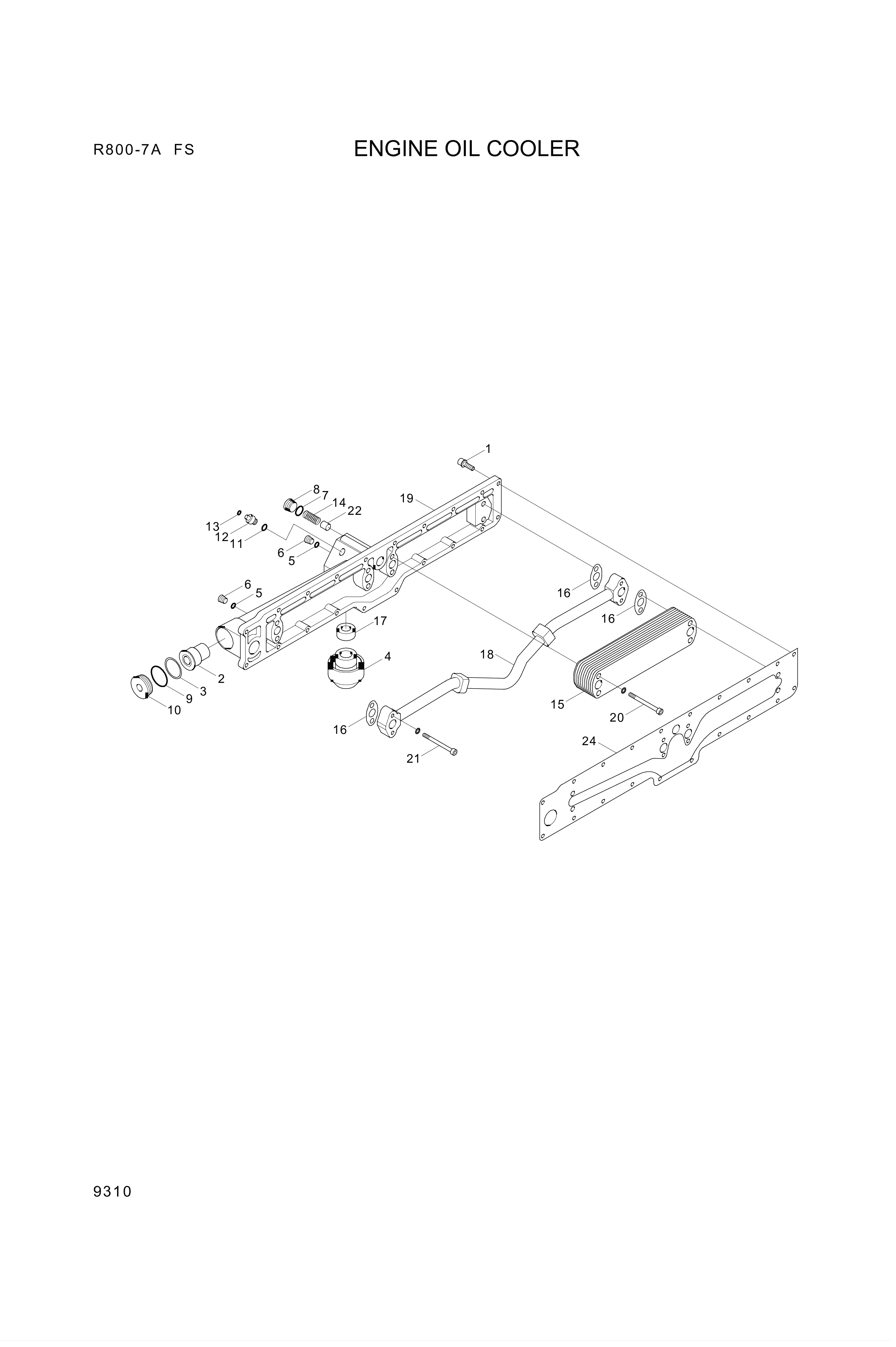 drawing for Hyundai Construction Equipment YUBP-05736 - PLUG-THREAD (figure 3)