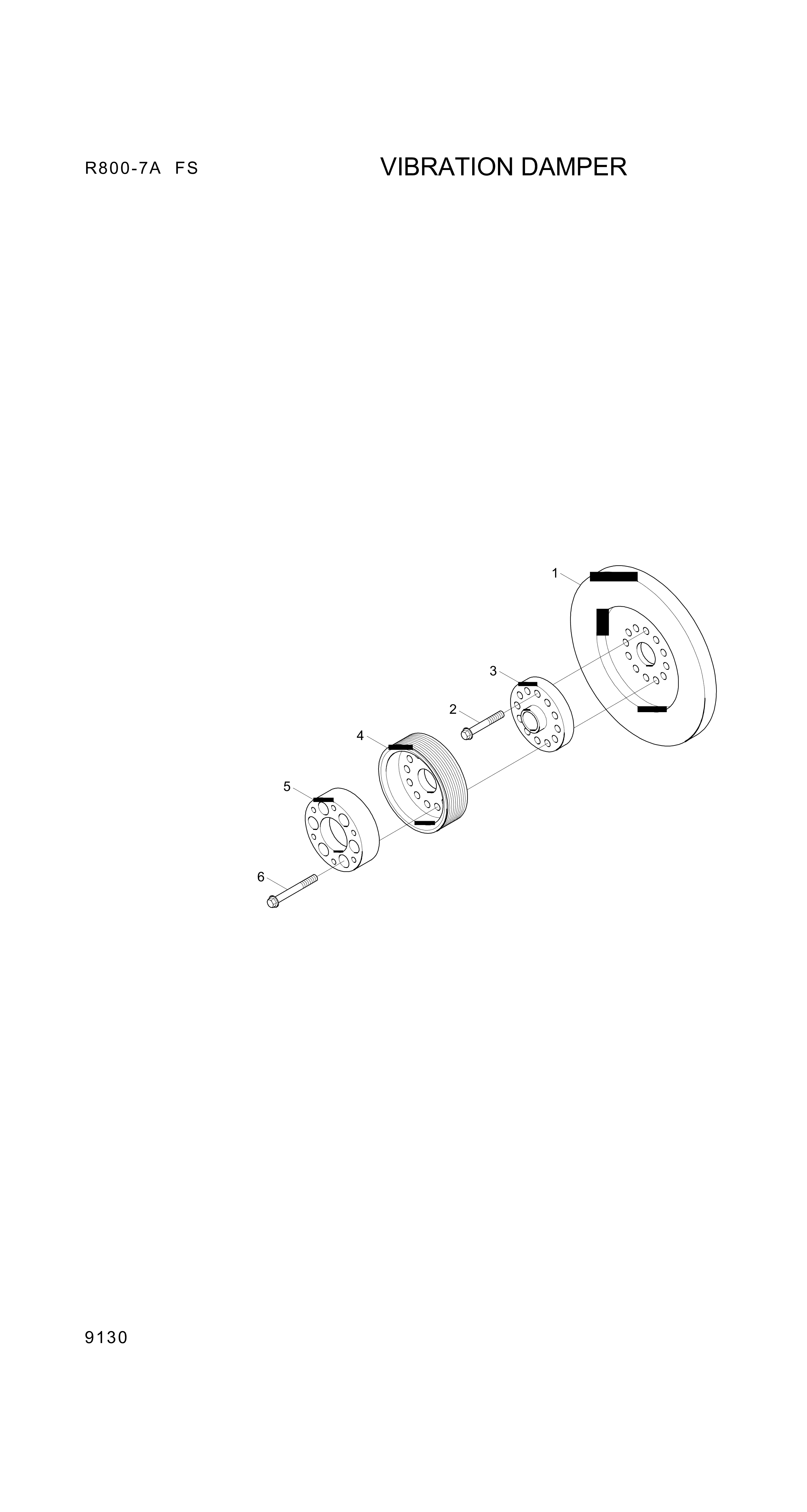 drawing for Hyundai Construction Equipment YUBP-05819 - SCREW-HEX FLG (figure 3)