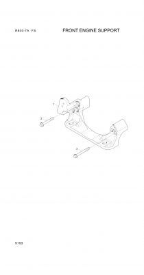 drawing for Hyundai Construction Equipment YUBP-05785 - SCREW-HEX FLG (figure 4)