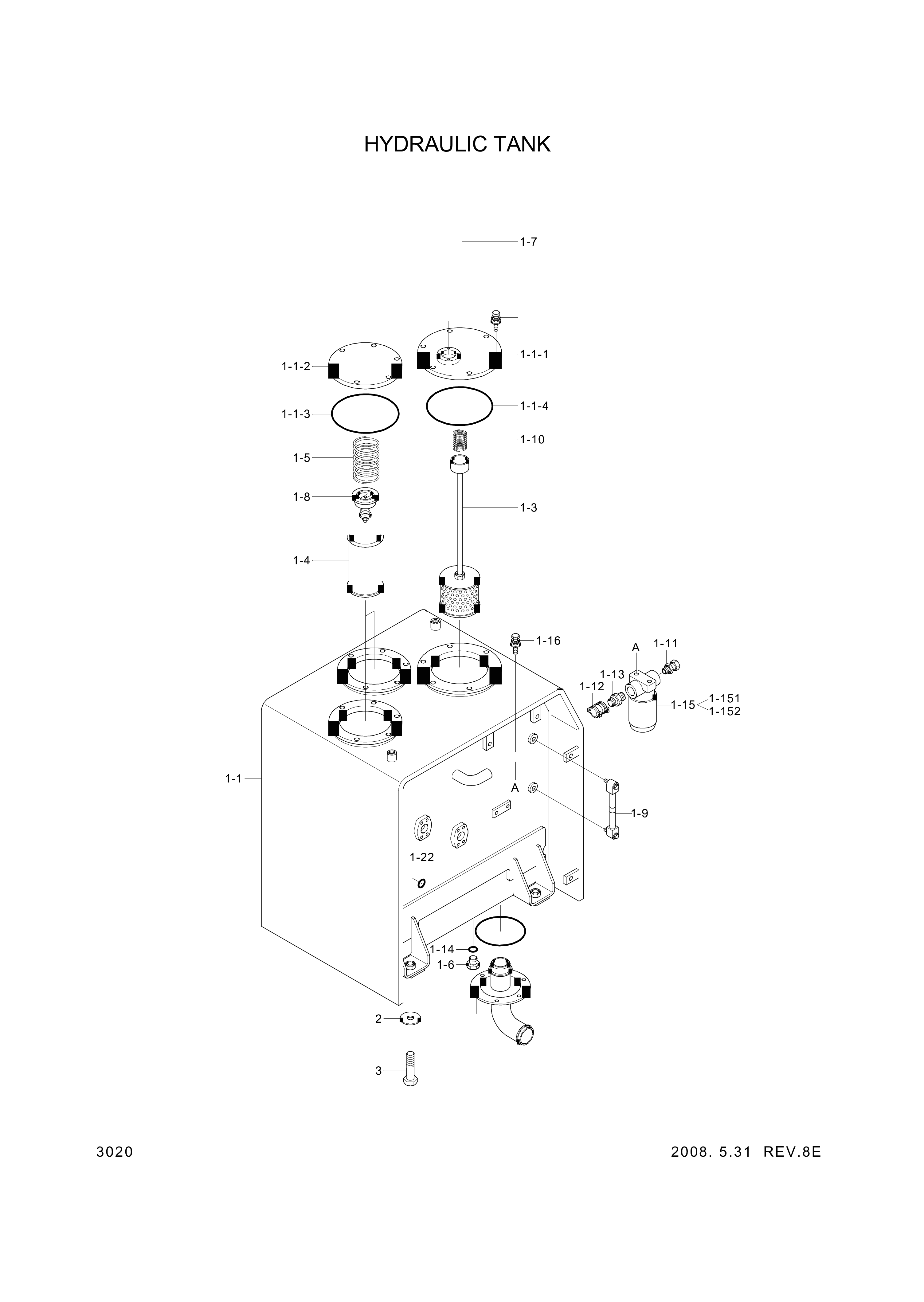 drawing for Hyundai Construction Equipment P010-430019 - CONNECTOR (figure 4)