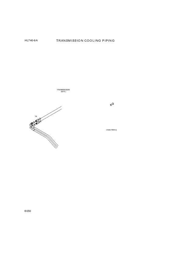 drawing for Hyundai Construction Equipment P933-162067 - HOSE ASSY-ORFS&THD (figure 2)