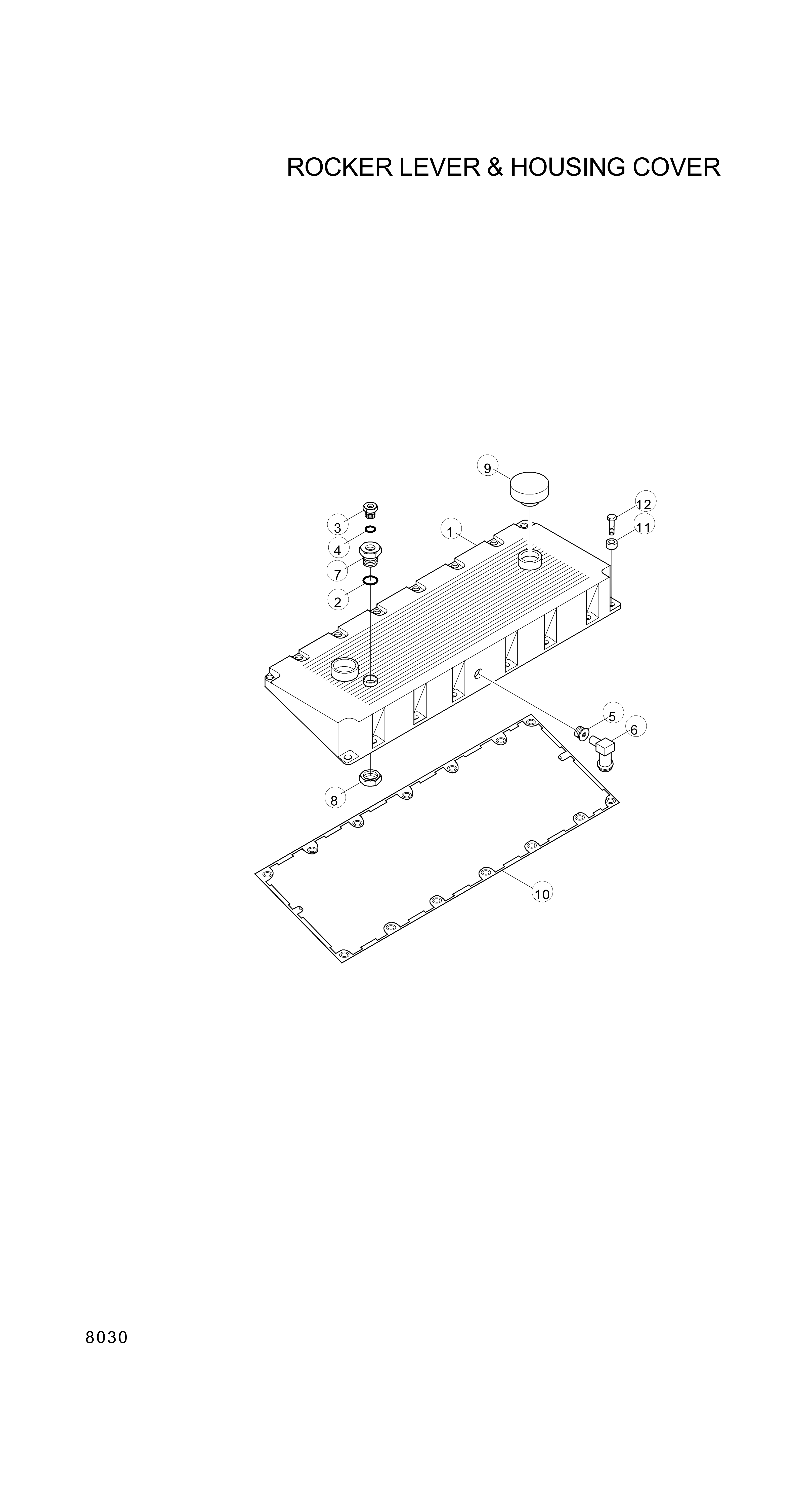 drawing for Hyundai Construction Equipment YUBP-06411 - NUT-HEX (figure 4)