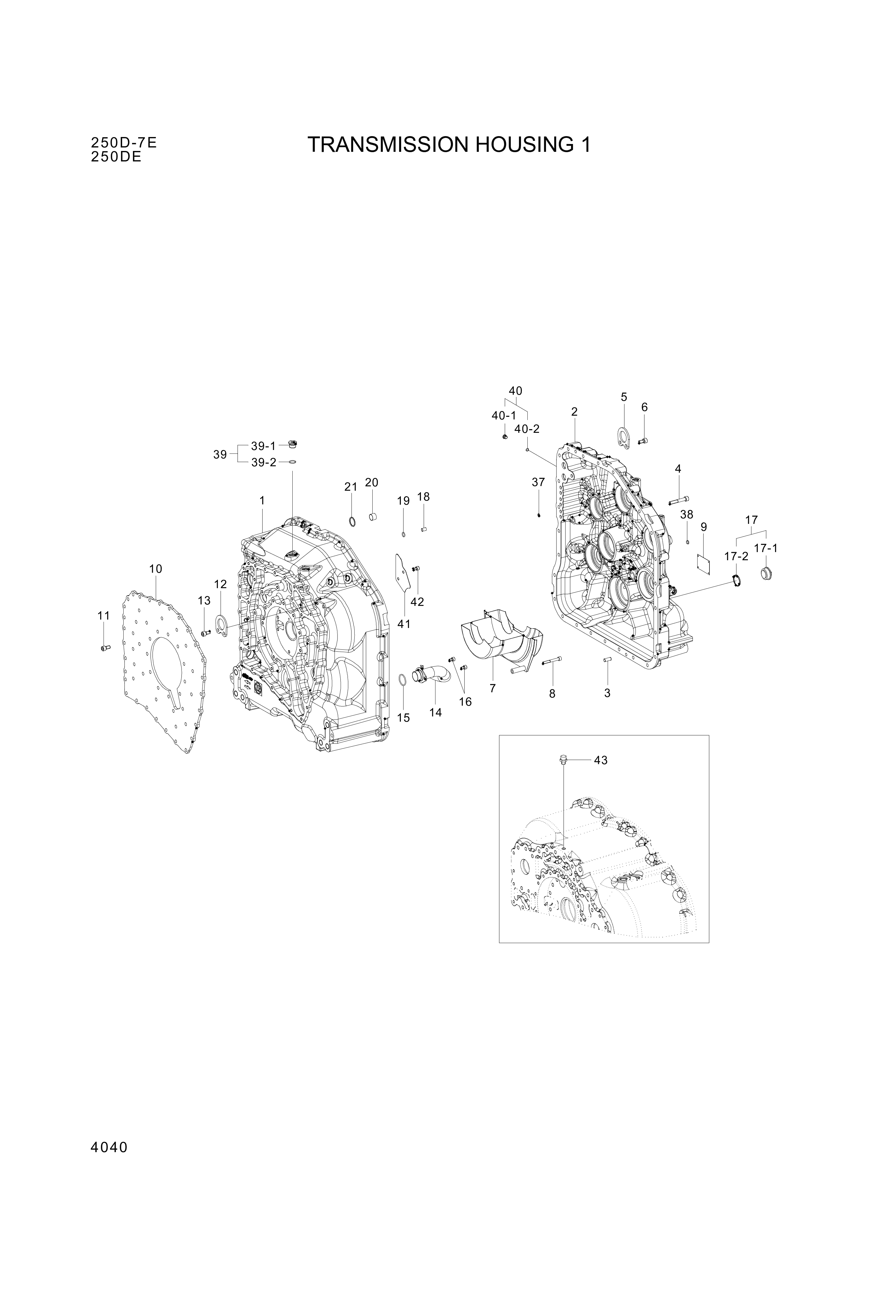 drawing for Hyundai Construction Equipment ZGAQ-03810 - PIPE (figure 2)