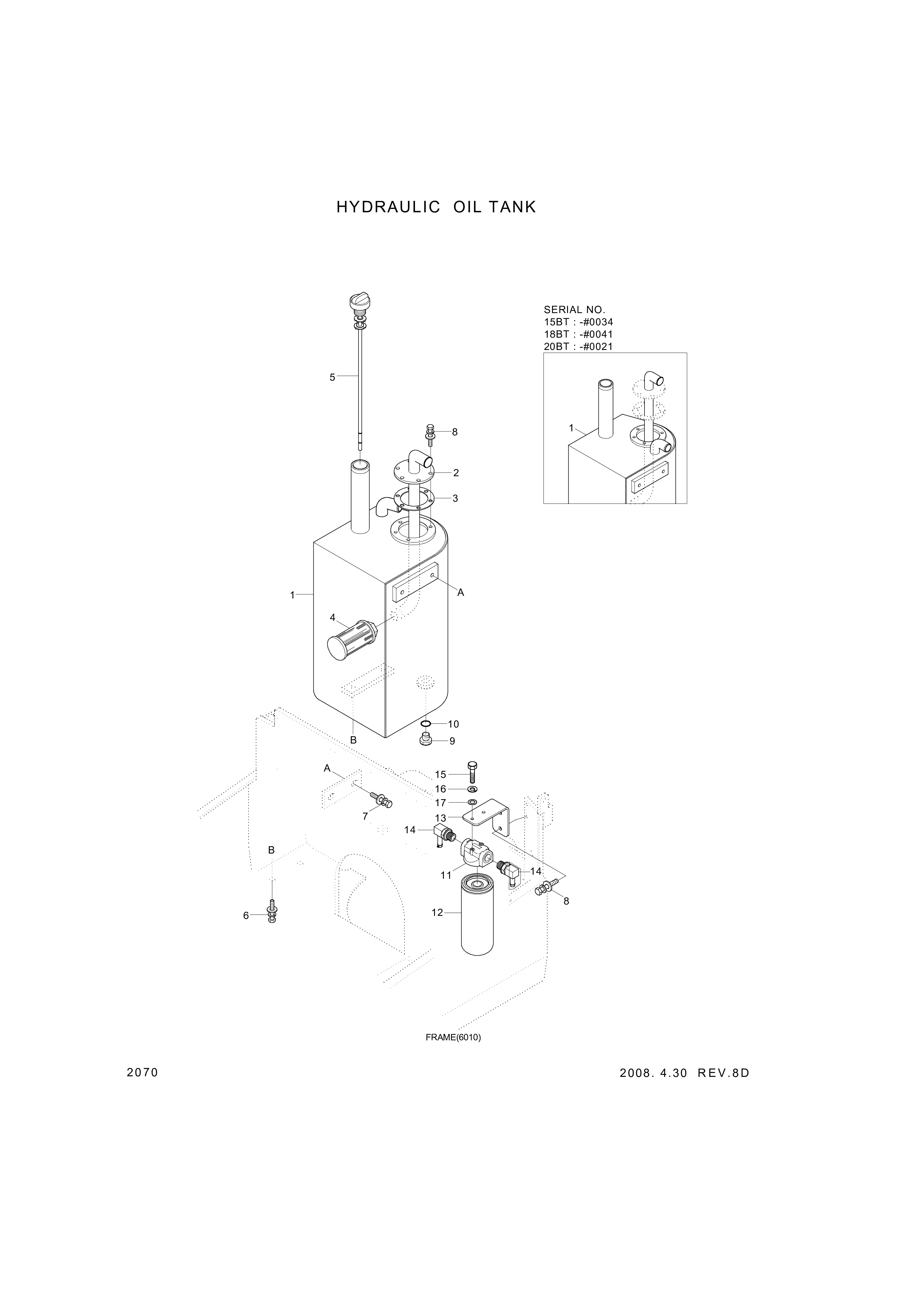 drawing for Hyundai Construction Equipment S403-061006 - WASHER-PLAIN (figure 5)