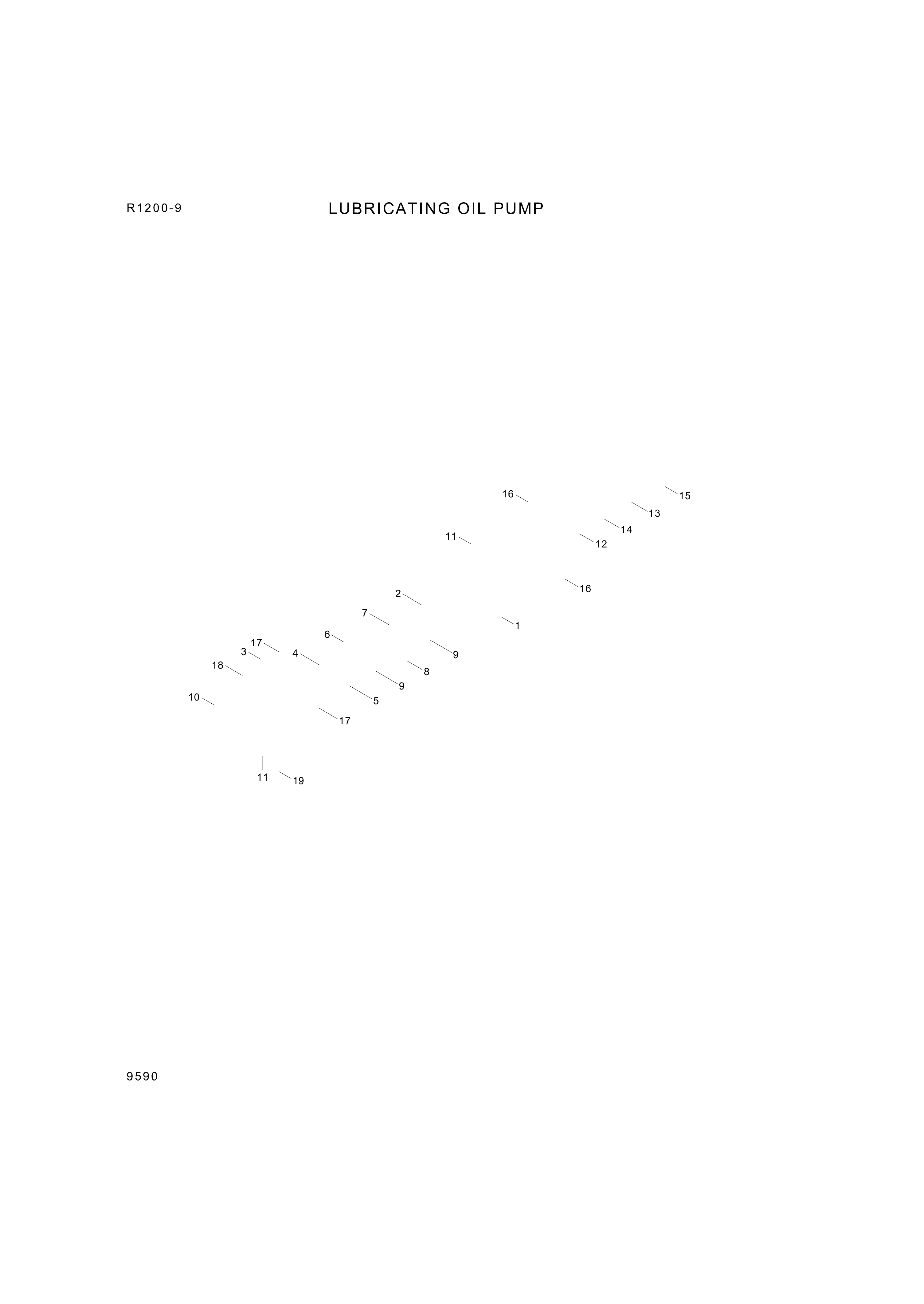 Technical drawing of Hyundai Construction Equipment YUBP-04759 SCREW-HEX with dimensions and layout (figure 2)