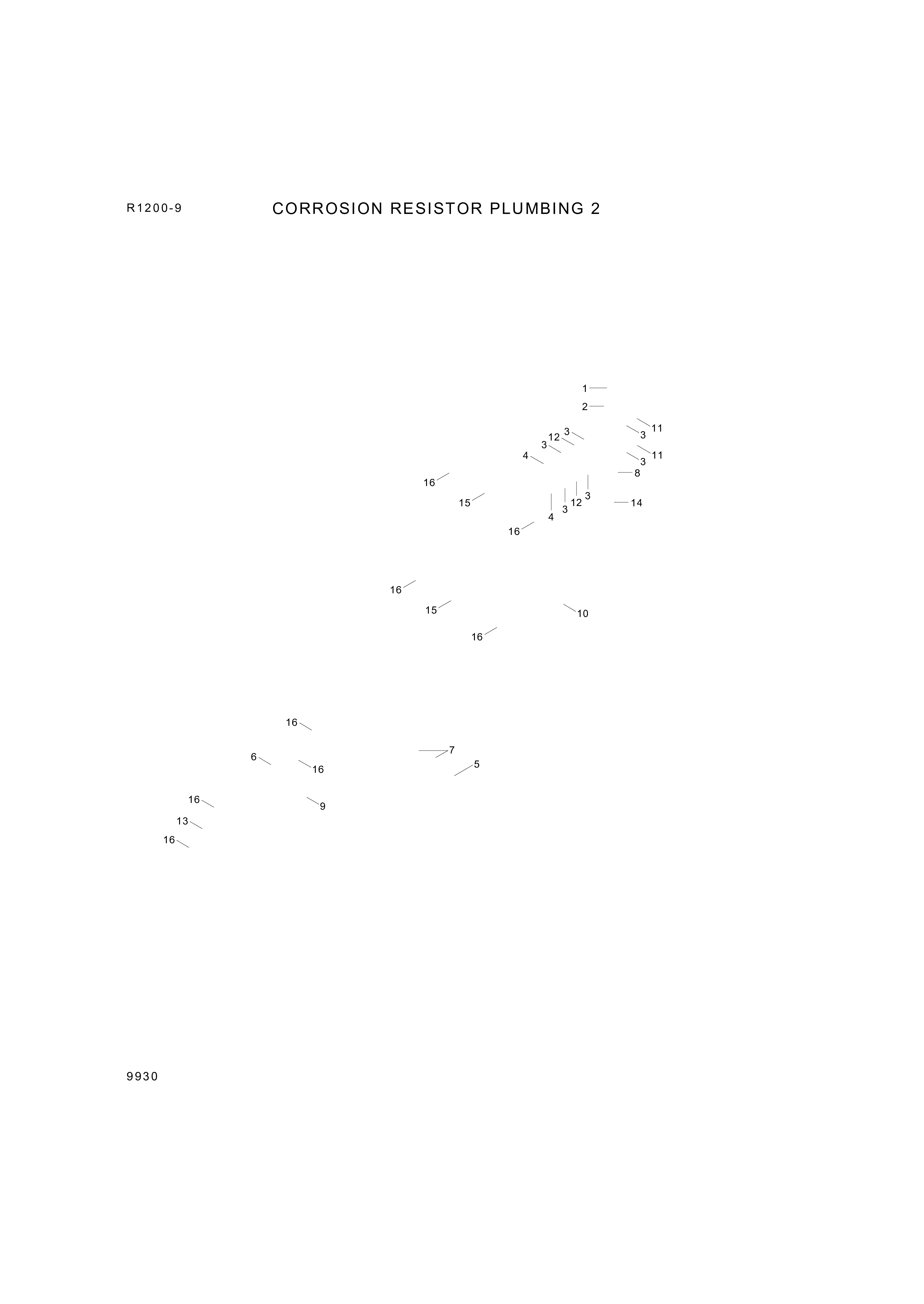 drawing for Hyundai Construction Equipment YUBP-04719 - WASHER-PLAIN (figure 3)