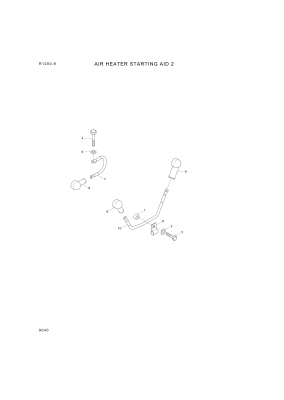 drawing for Hyundai Construction Equipment YUBP-04692 - SPACER-MOUNT (figure 1)