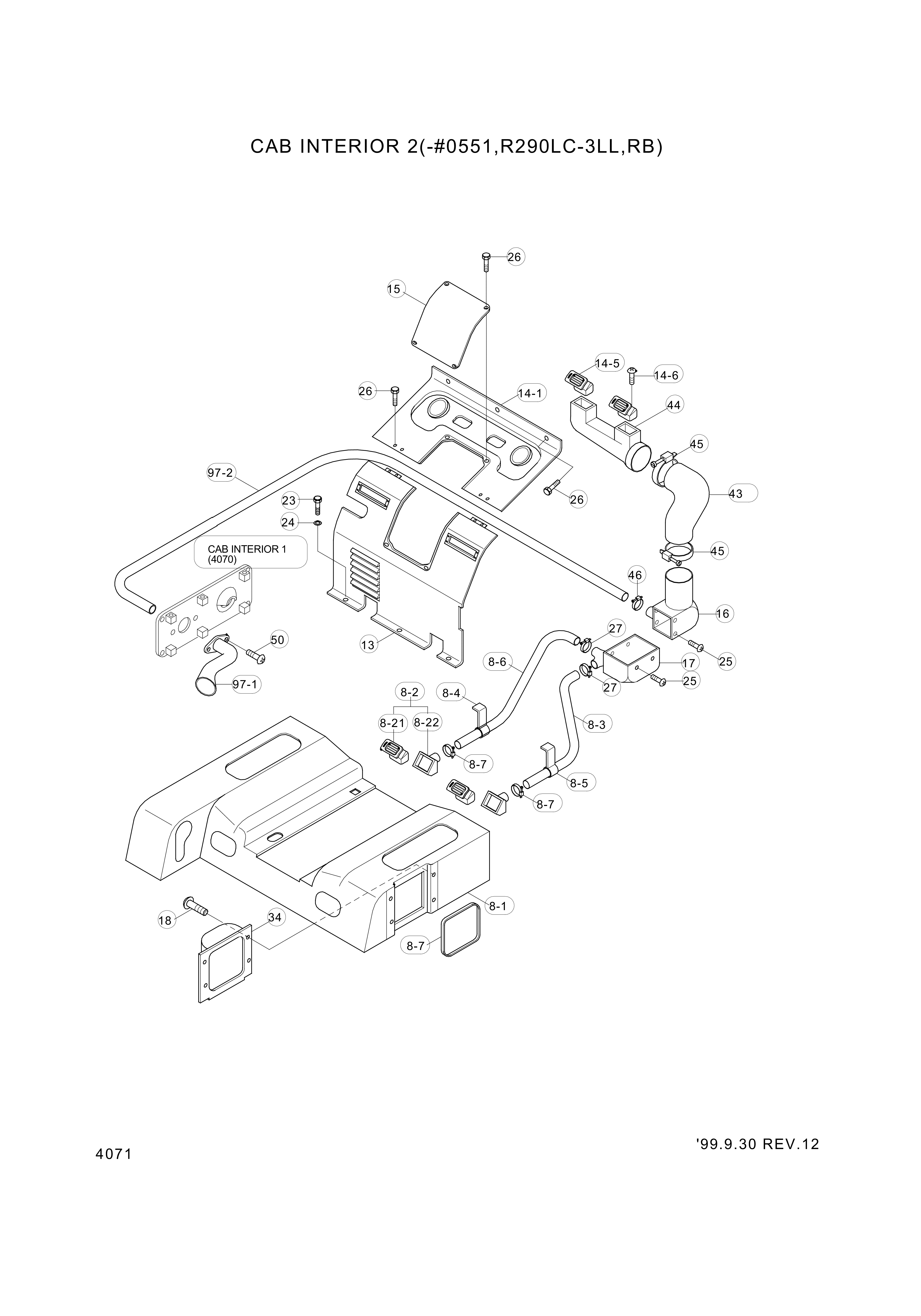 drawing for Hyundai Construction Equipment S151-030906 - BOLT-TAP (figure 5)